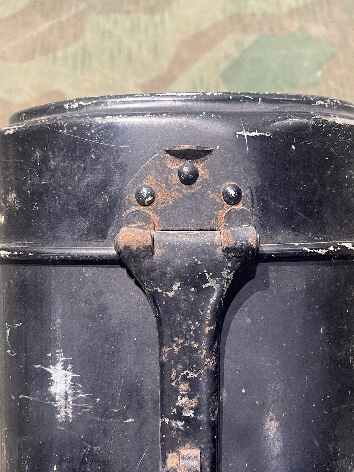 Original WW1 / WW2 German M1910 Style Mess Tin Kit - Image 2