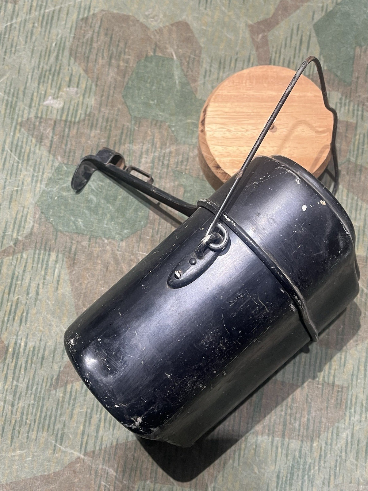 Original WW1 / WW2 German M1910 Style Mess Tin Kit - Image 6