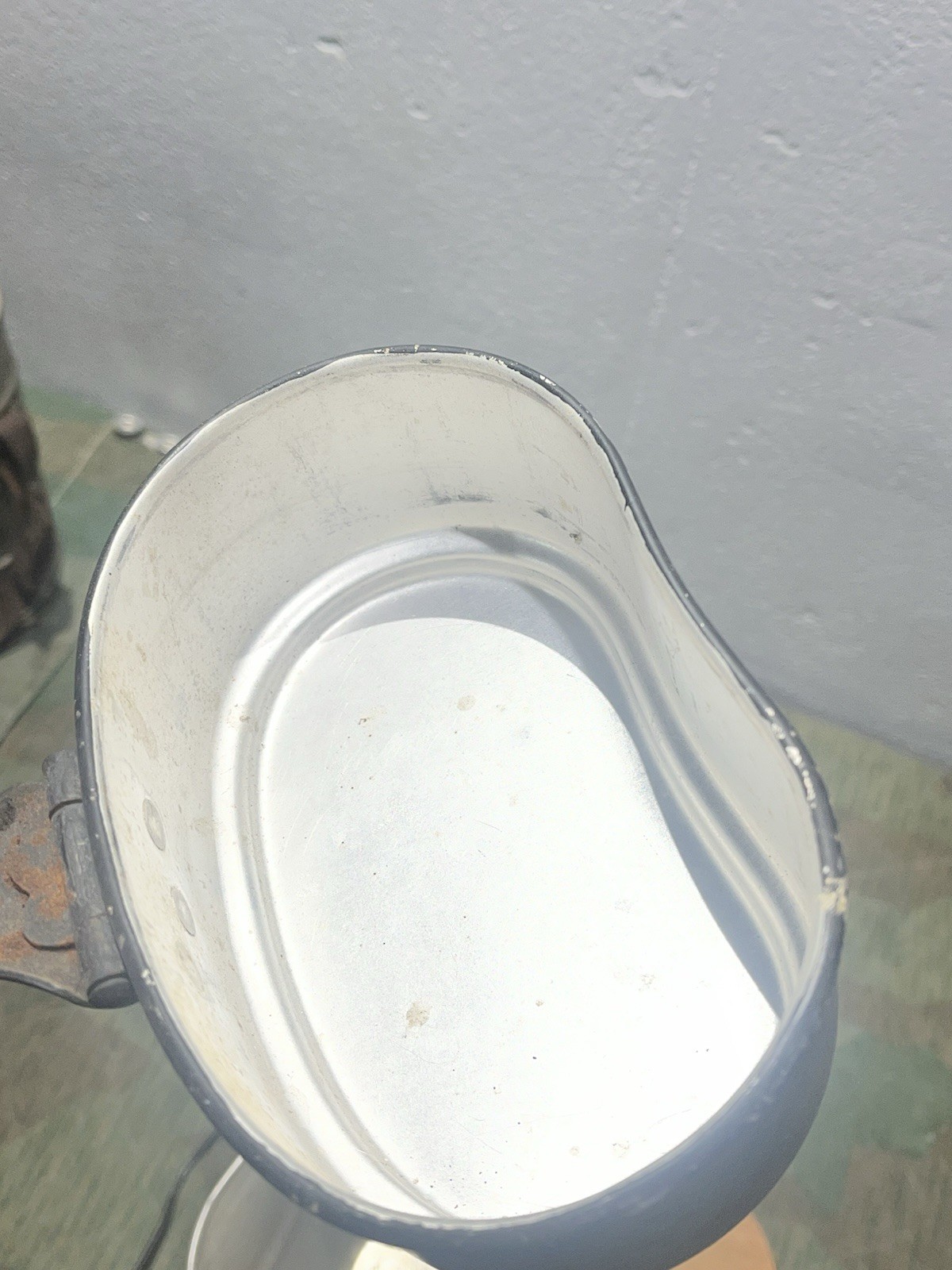 Original WW1 / WW2 German M1910 Style Mess Tin Kit - Image 13