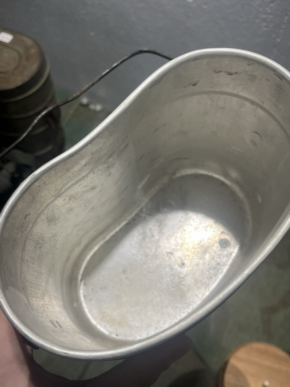 Original WW1 / WW2 German M1910 Style Mess Tin Kit - Image 15