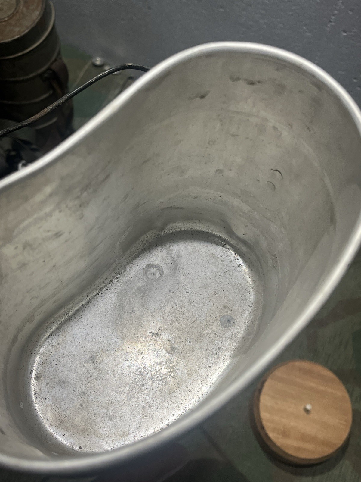 Original WW1 / WW2 German M1910 Style Mess Tin Kit - Image 16