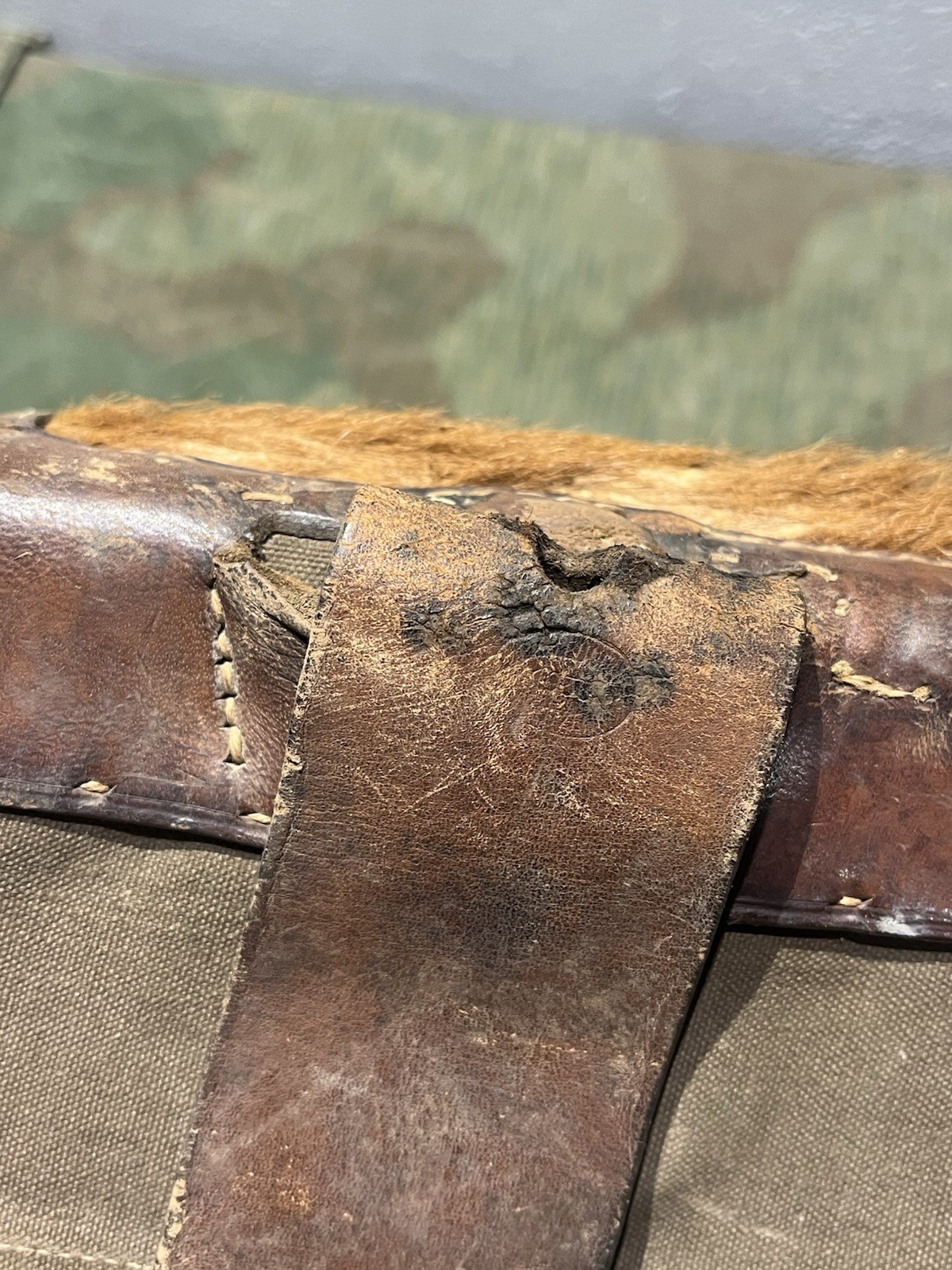 Original WW2 German Uniform M34 Pony Fur Tornister Backpack 1937 Marked - Image 10