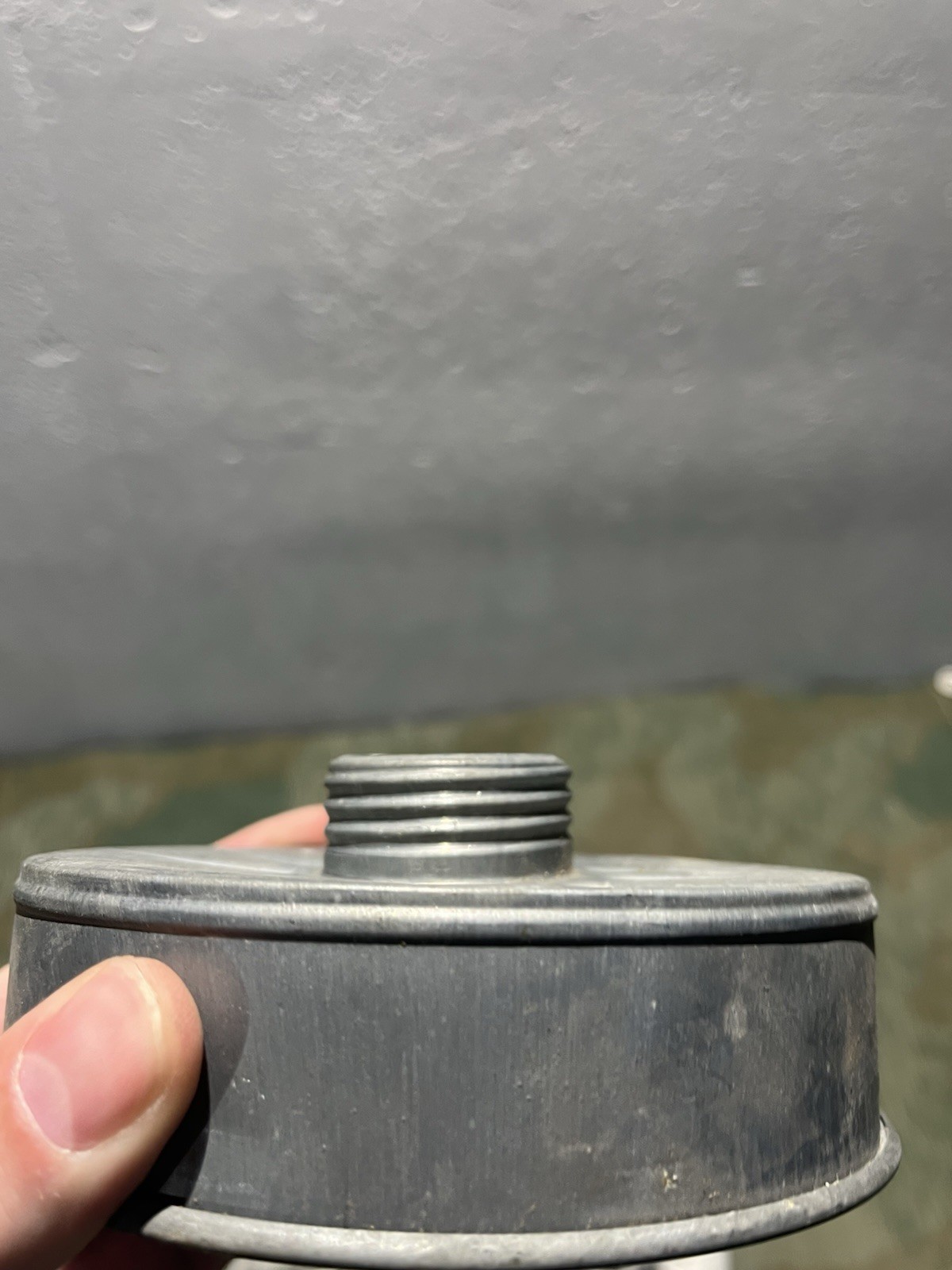 Original WW2 German Civil Gas Mask Filter Waffen Marked VM40 / VM37 / Gm30 / Gm38 - Image 8