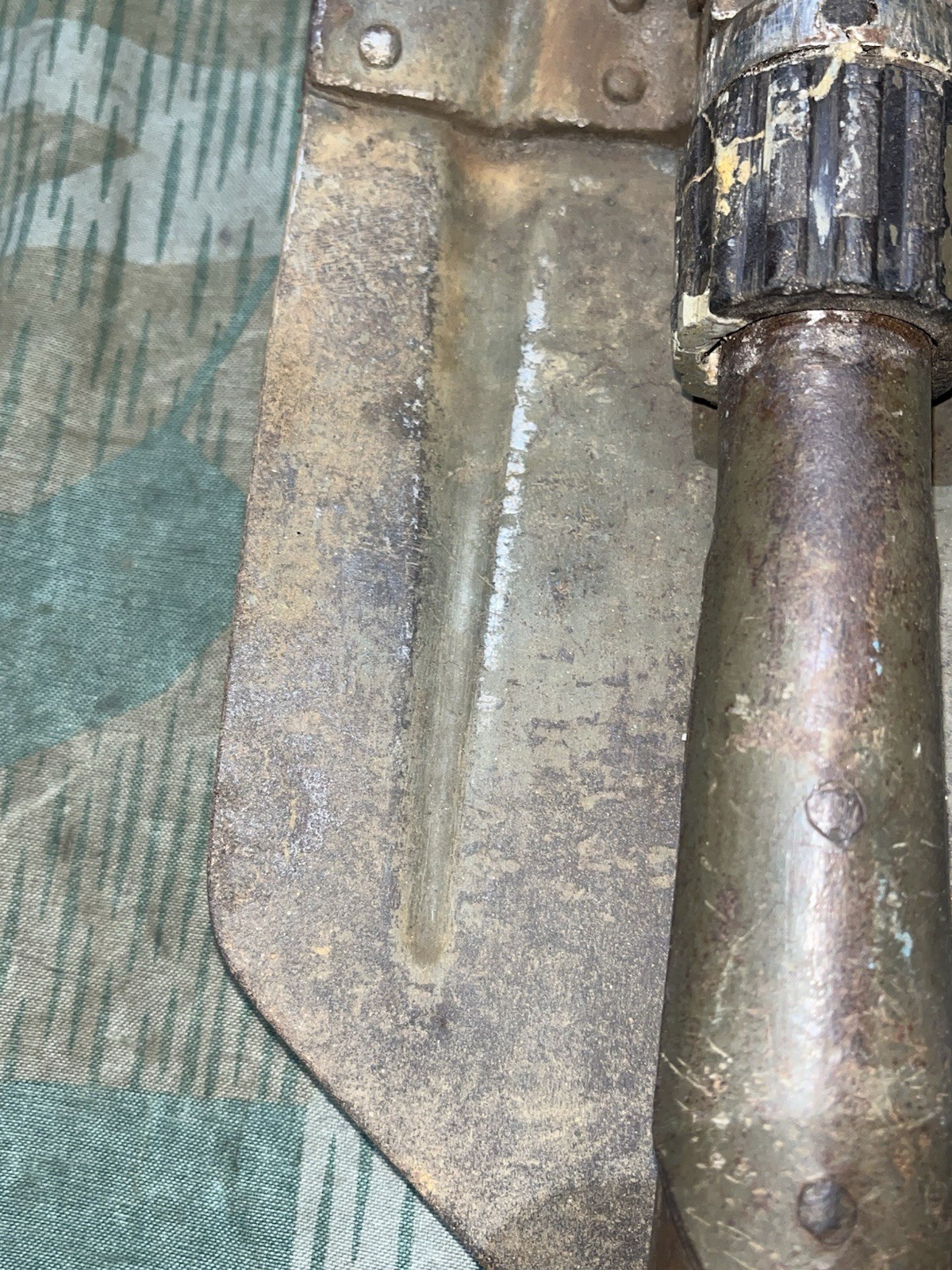Original WW2 German Uniform Folding Shovel / Entrenching Tool - Image 8