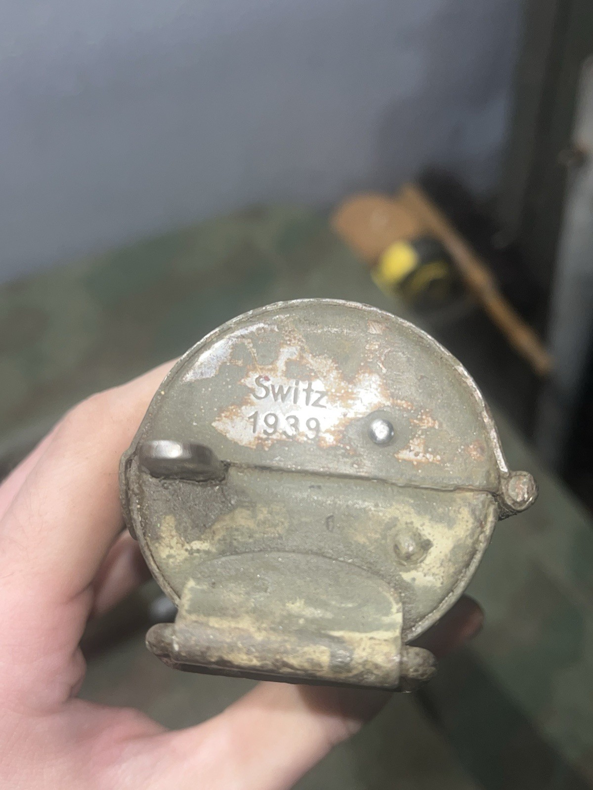 Original WW2 German Mg34 Spare Barrel Carrier Holder Marked & Dated Laufschützer 43 1x - Image 5
