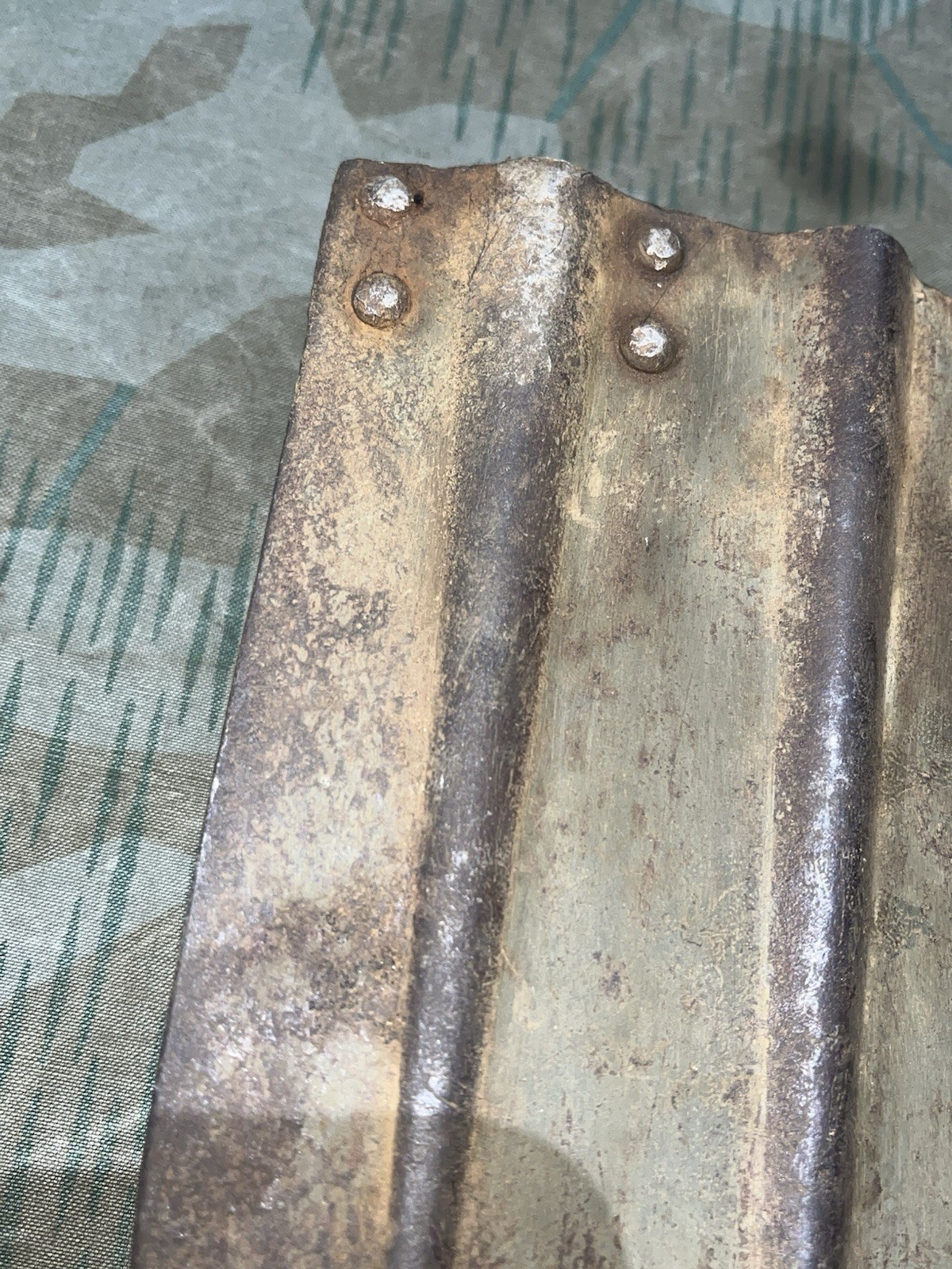 Original WW2 German Uniform Folding Shovel / Entrenching Tool - Image 16