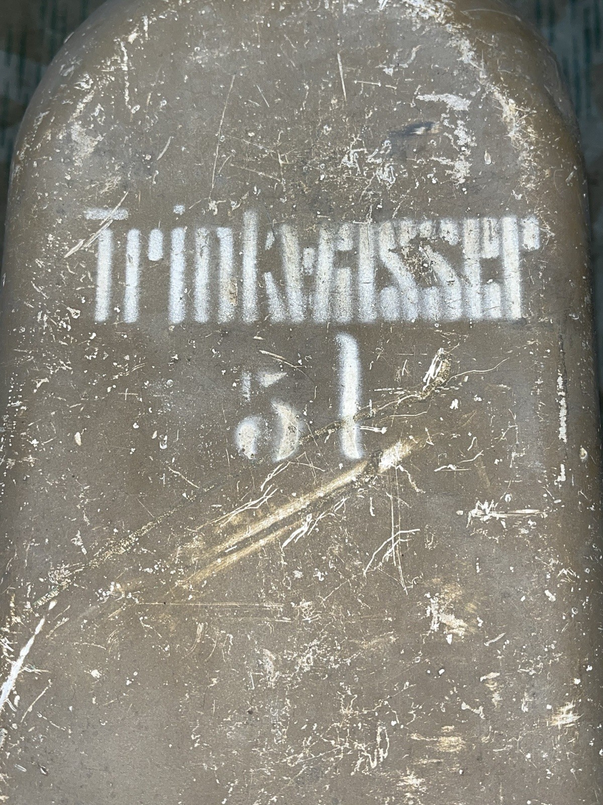 Original WW2 German Afrika Korps 5L Trinkwasser Container Jug - Image 3