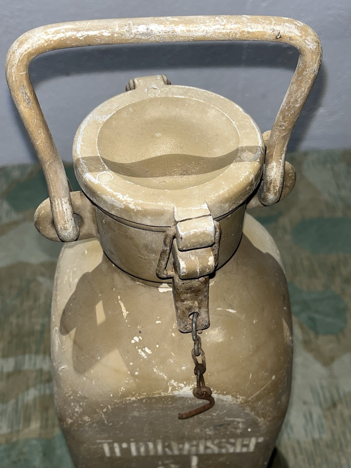 Original WW2 German Afrika Korps 5L Trinkwasser Container Jug - Image 6