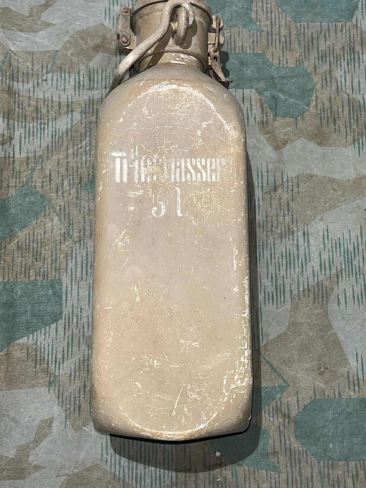Original WW2 German Afrika Korps 5L Trinkwasser Container Jug - Image 18