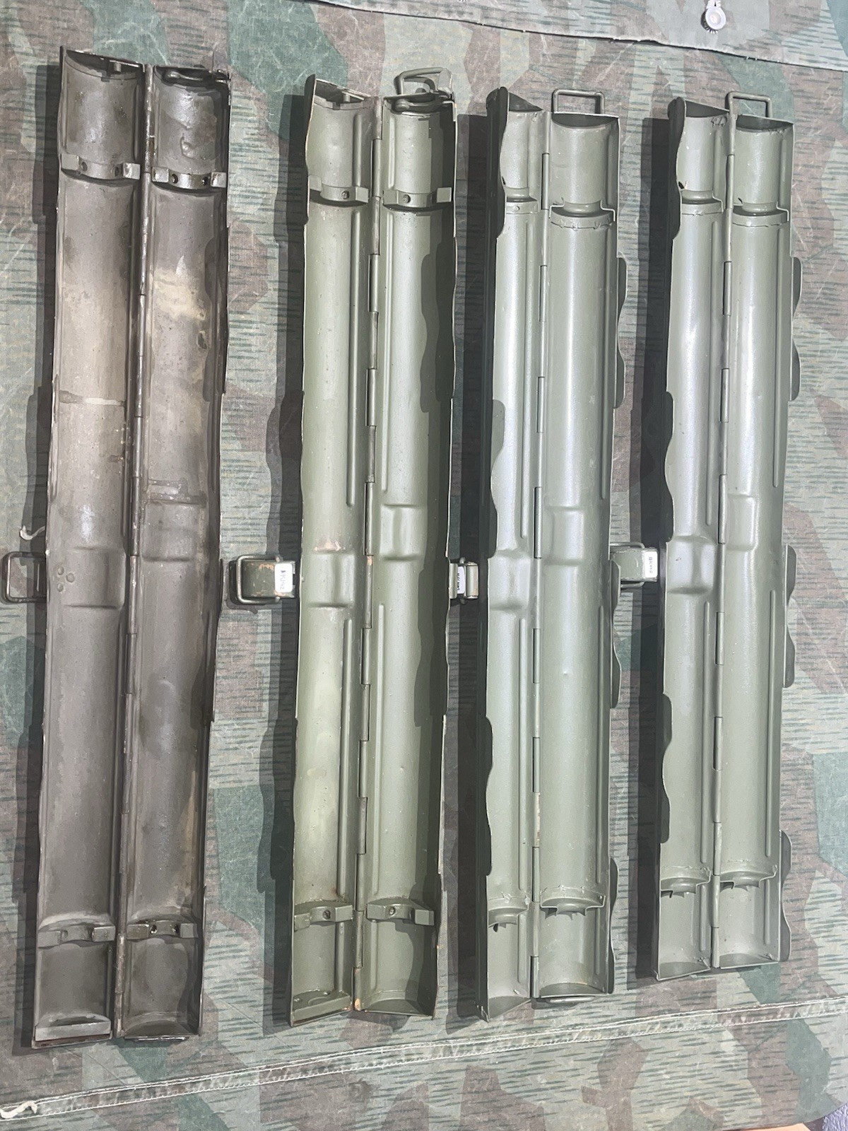 Original WW2 German Mg34 Spare Barrel Carrier Holder Marked & Dated Laufschützer 43 1x - Image 11