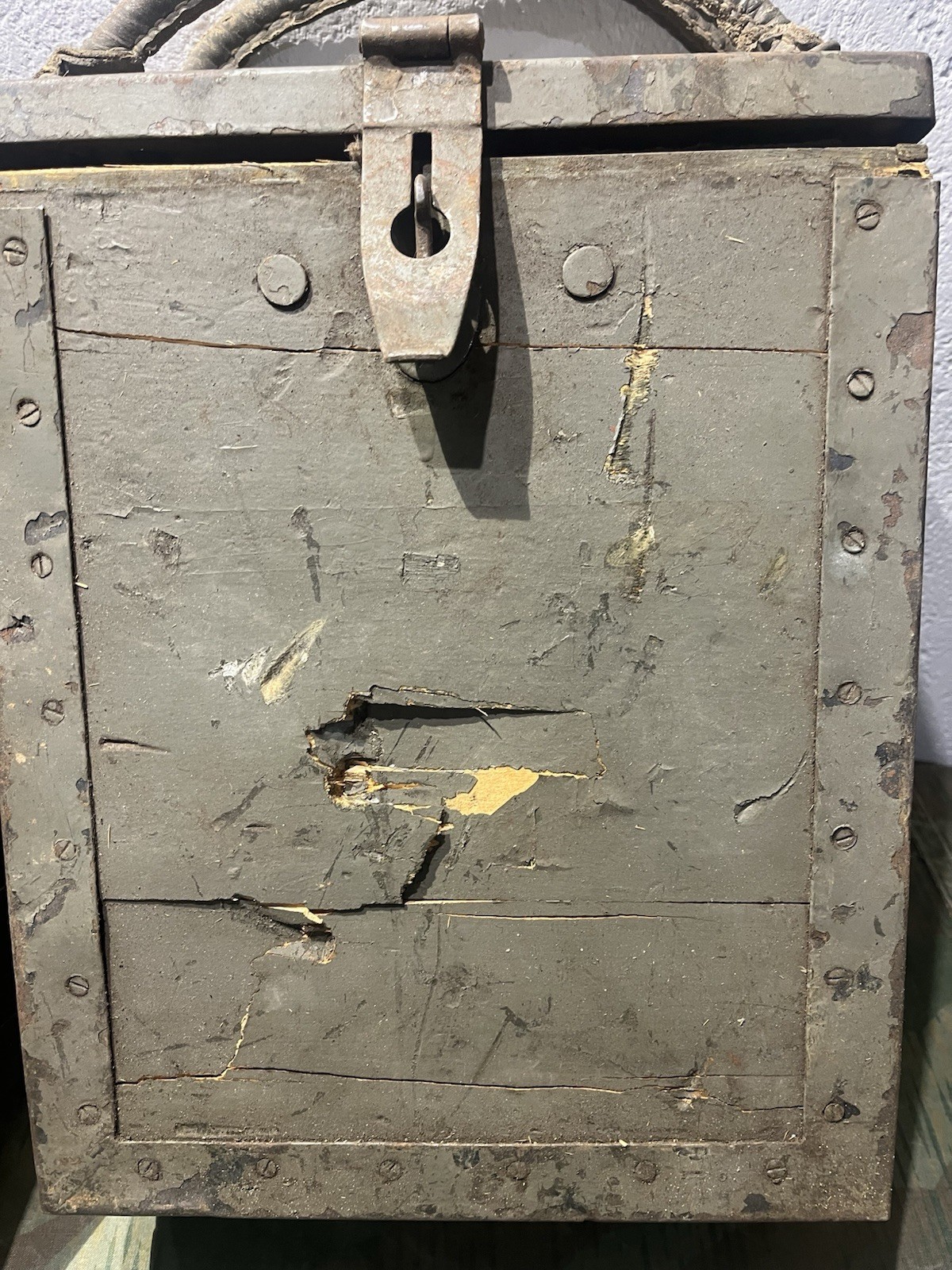 Original WW2 German / 2x Italian Breda M37 Ammo Cans Boxes Crates w/ Feed Trays - Image 10