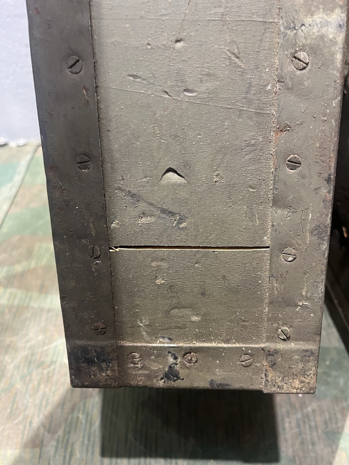 Original WW2 German / 2x Italian Breda M37 Ammo Cans Boxes Crates w/ Feed Trays - Image 18