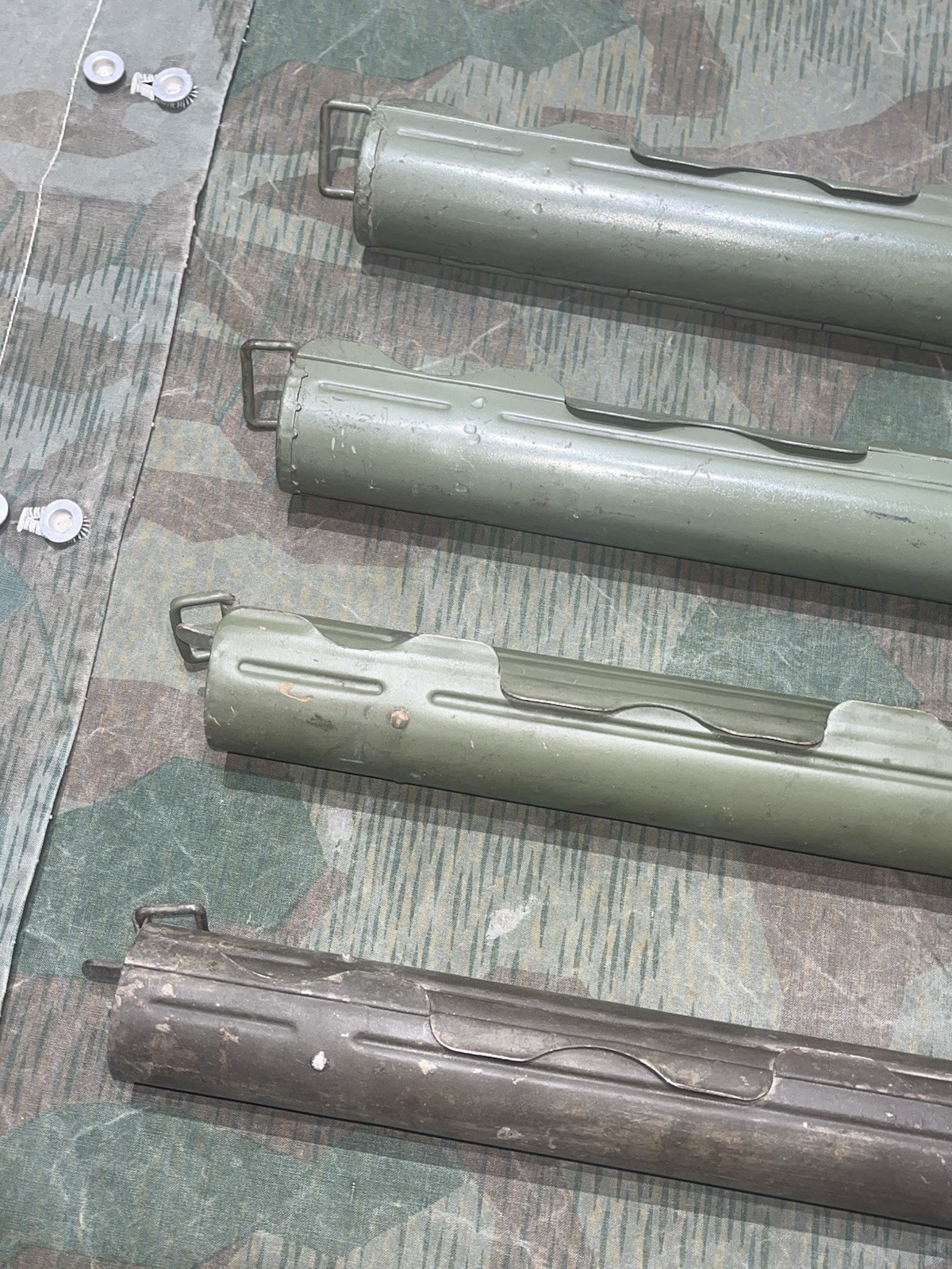Original WW2 German Mg34 Spare Barrel Carrier Holder Marked & Dated Laufschützer 43 1x - Image 14