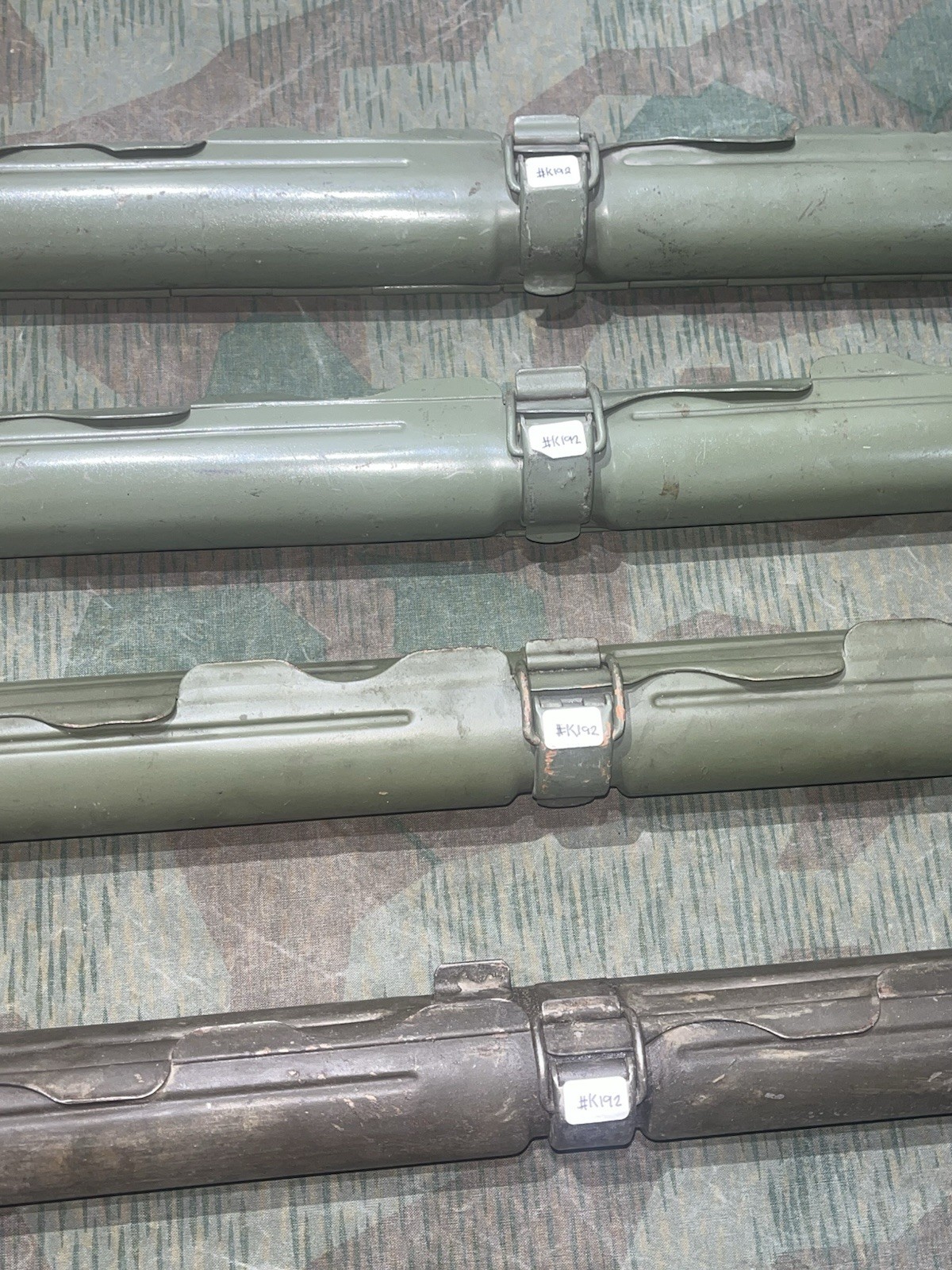 Original WW2 German Mg34 Spare Barrel Carrier Holder Marked & Dated Laufschützer 43 1x - Image 15
