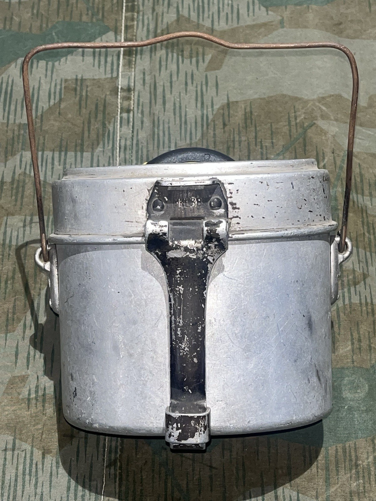 Original WW2 German M31 Mess Tin Kit Marked MKL38/AWF41
