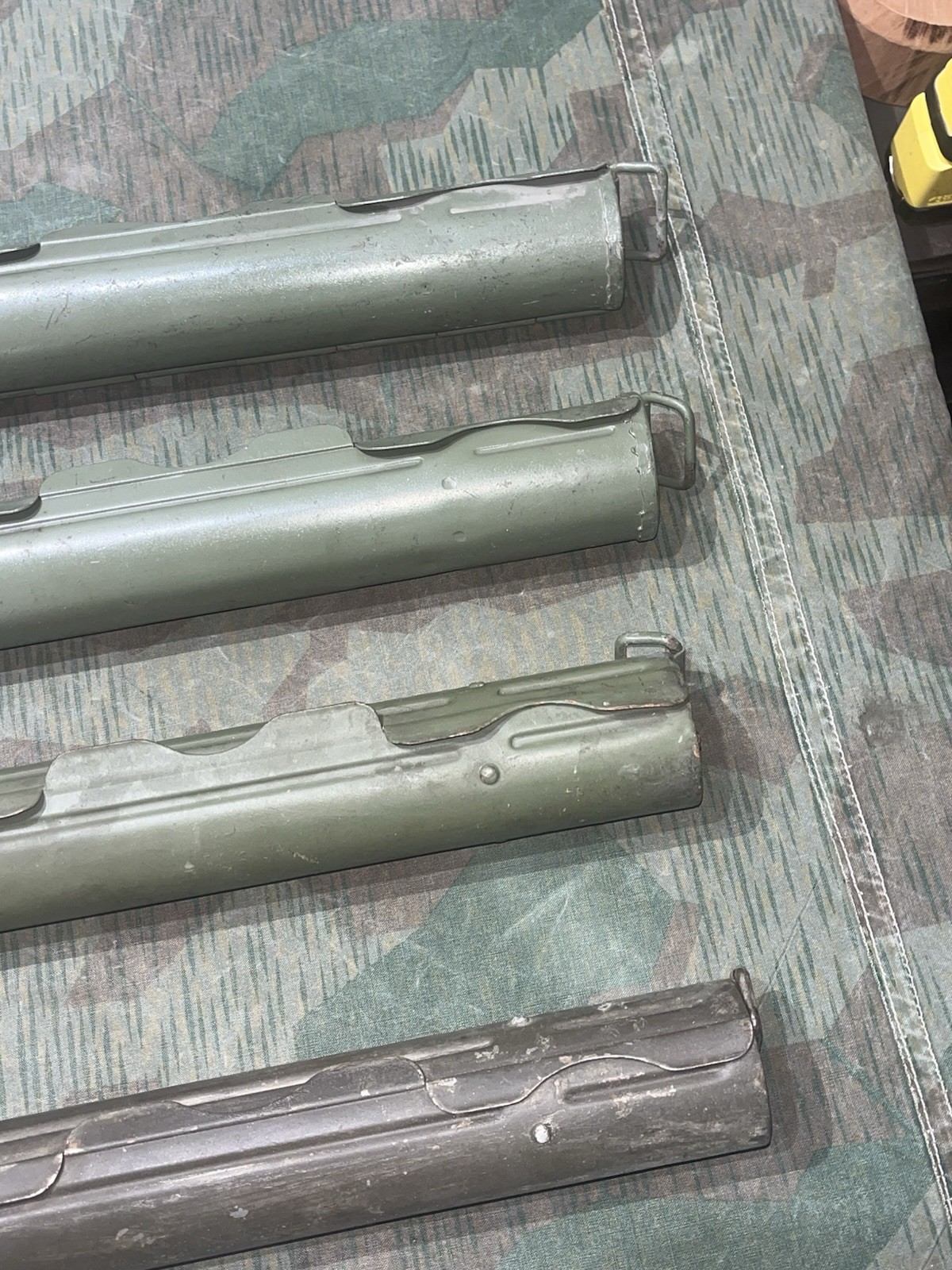 Original WW2 German Mg34 Spare Barrel Carrier Holder Marked & Dated Laufschützer 43 1x - Image 16