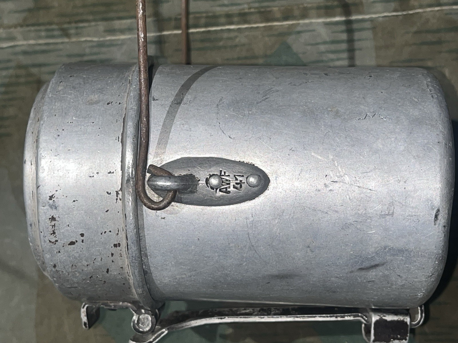 Original WW2 German M31 Mess Tin Kit Marked MKL38/AWF41 - Image 12
