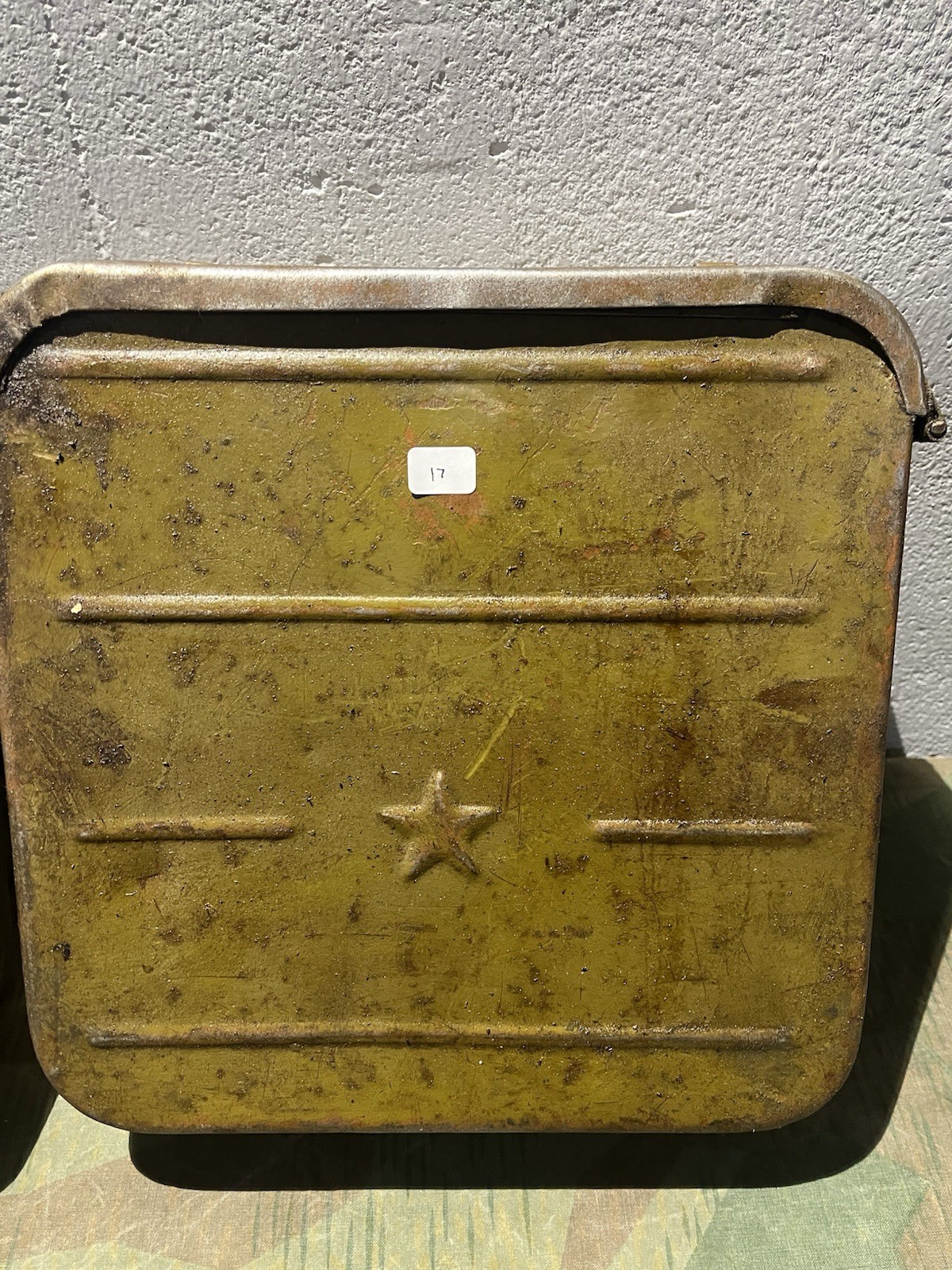 Original WW1 / WW2 Soviet Russian USSR Maxim M1910 Ammo Can 7.62X54 Poor Cond. / Defects - Image 3