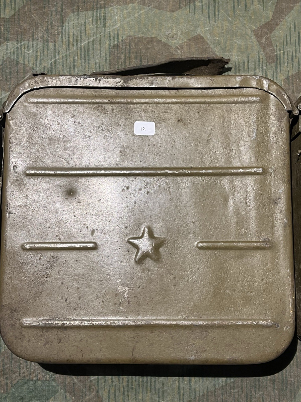 Original WW1 / WW2 Soviet Russian USSR Maxim M1910 Ammo Can 7.62X54 Poor Cond. / Defects - Image 5