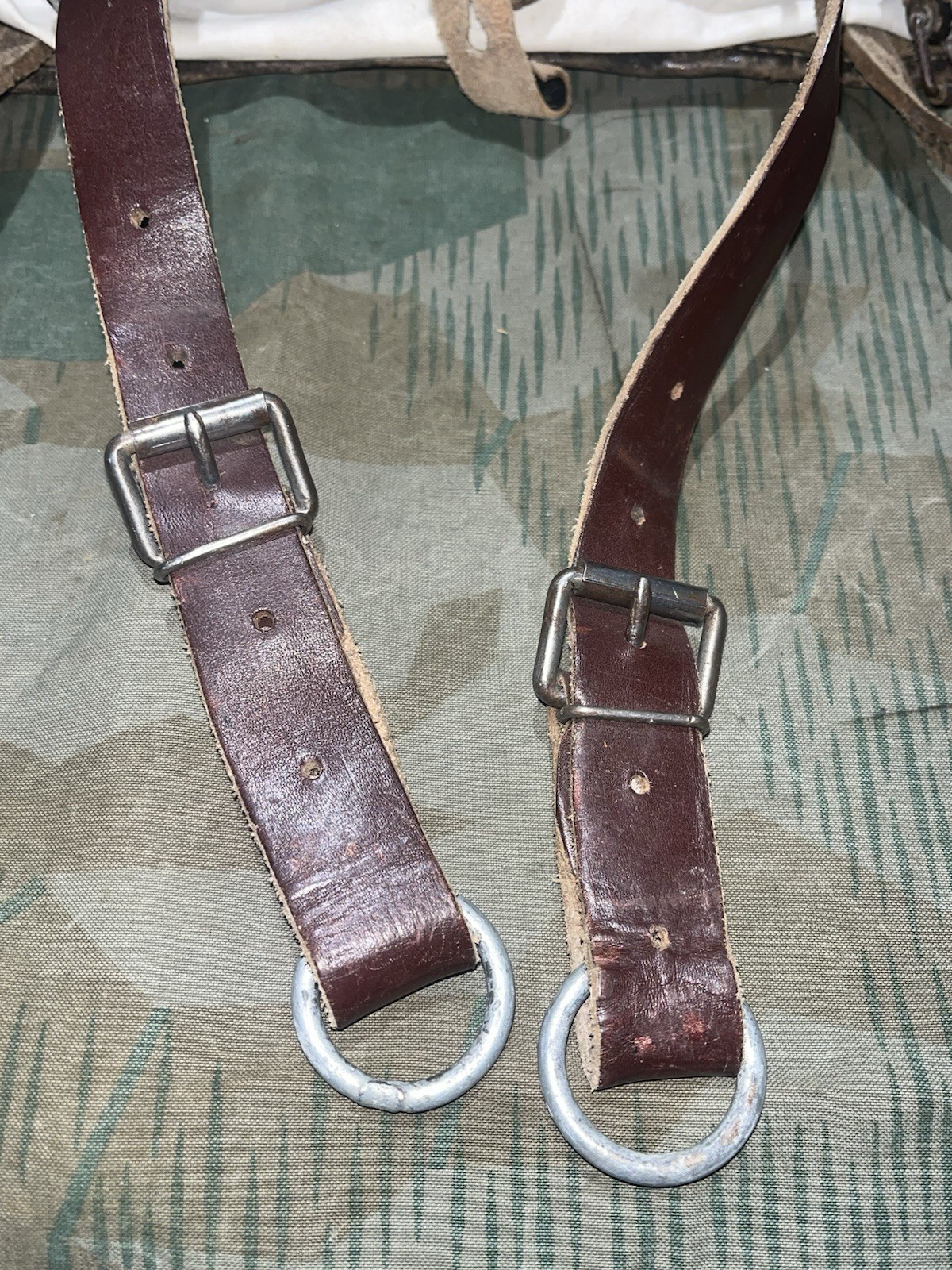Original WW2 German Uniform M39 Pony Fur Horsehair Tornister Backpack Marked 1942 - Image 9