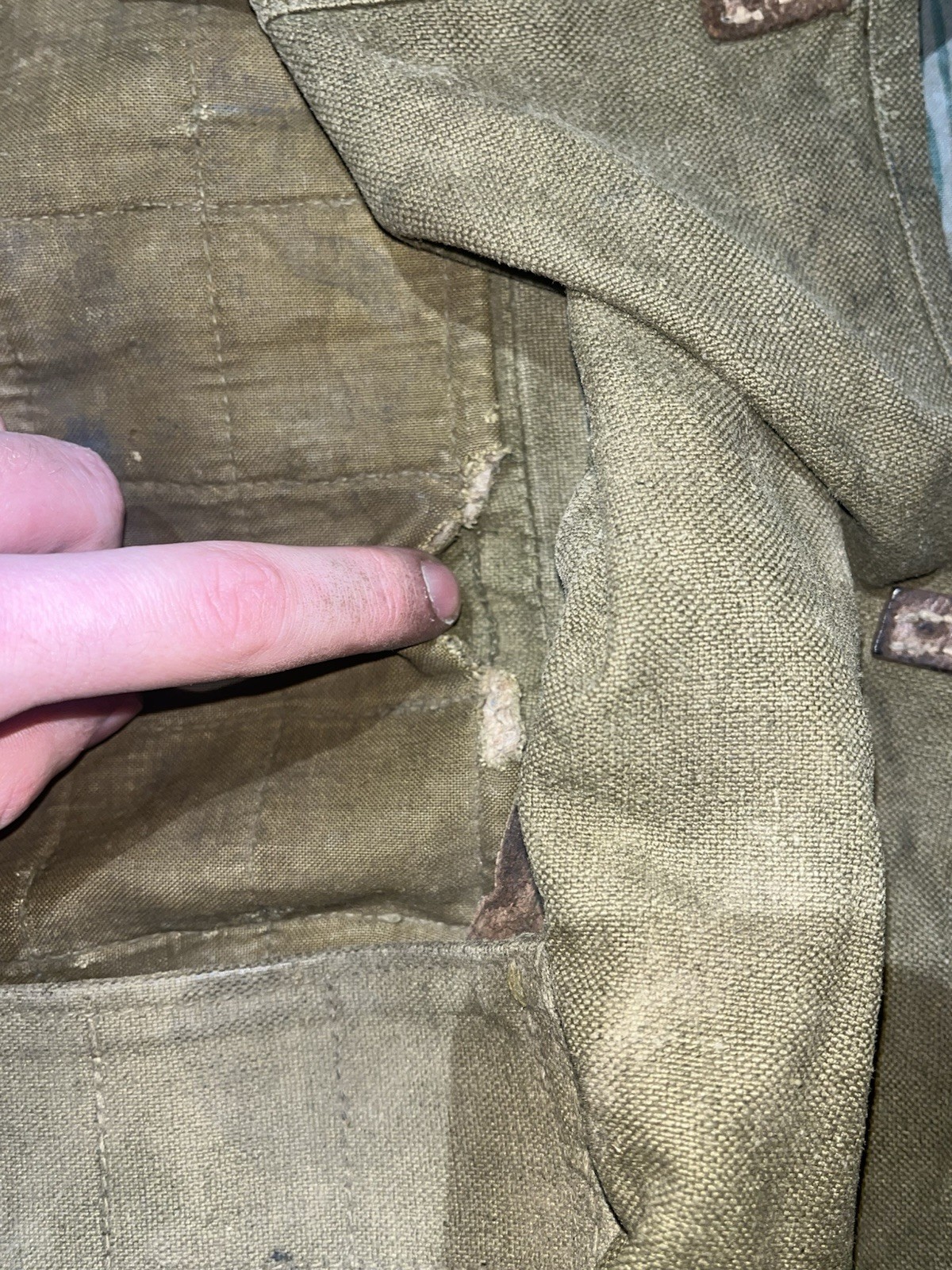 Original WW2 German Uniform M39 Pony Fur Horsehair Tornister Backpack Marked 1942 - Image 16