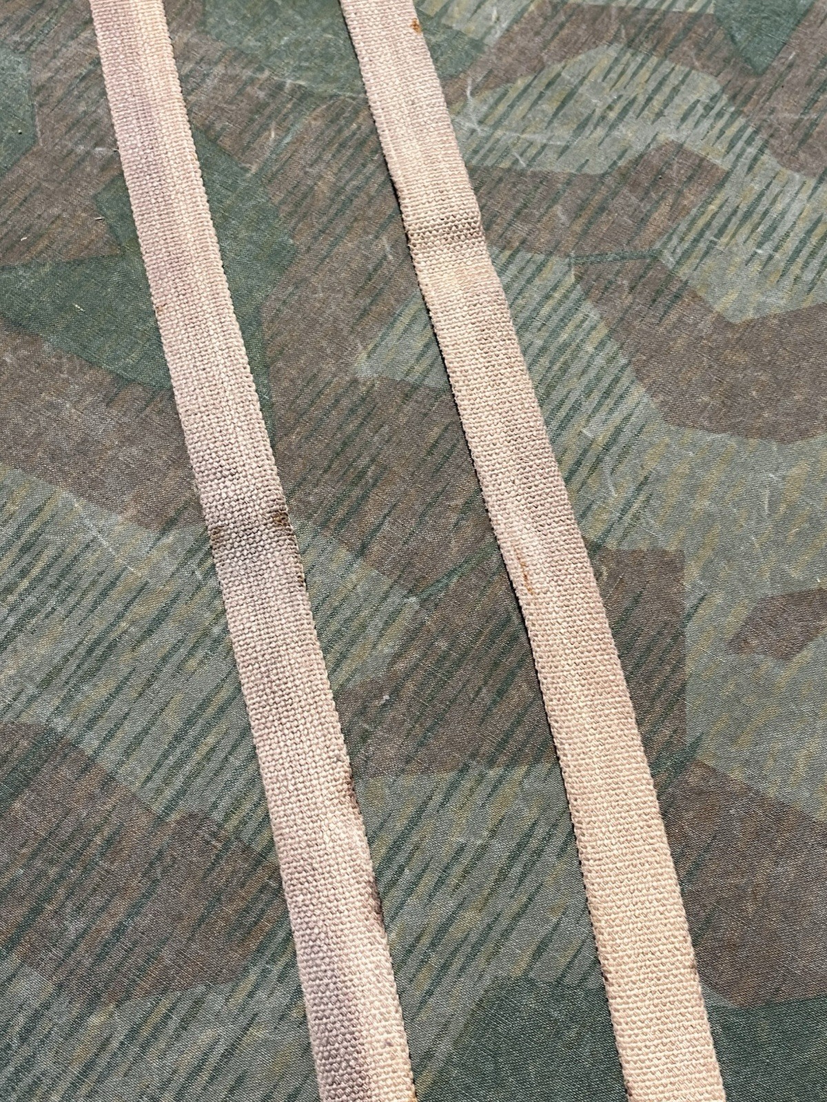Original WW2 German GM30 / GM38 Gas Mask Canister's (Shoulder Straps ONLY) - Image 9
