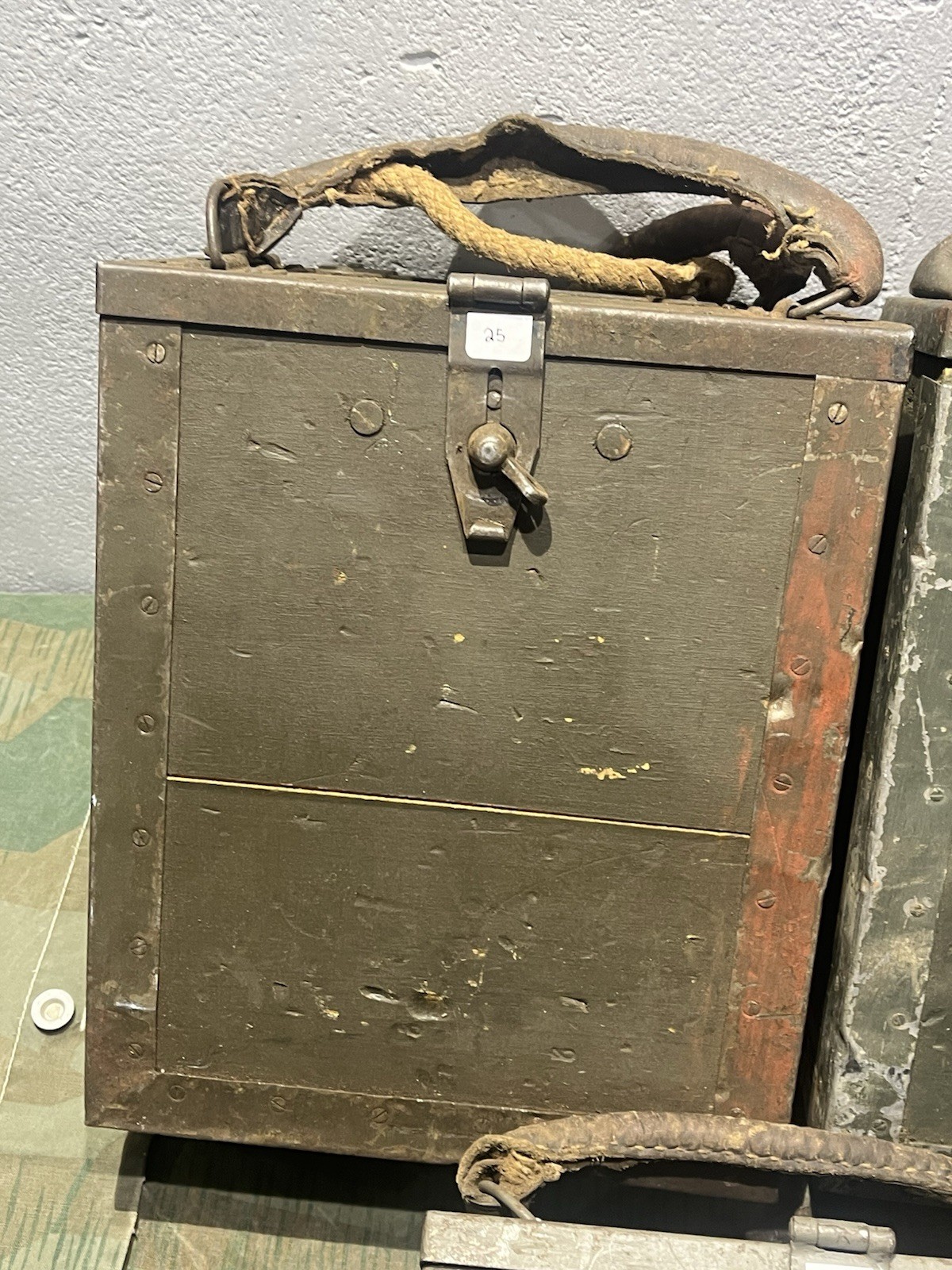 Original WW2 German / 3x Italian Breda M37 Ammo Cans Boxes Crates w/ Feed Trays - Image 7