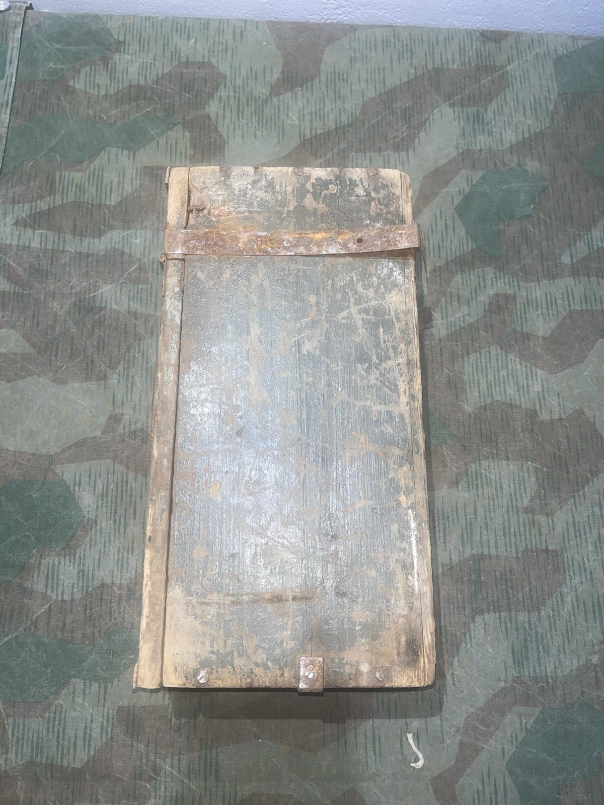 Original WW1 / WW2 German Mg08/15 Maxim Wood Ammo Can - Image 6