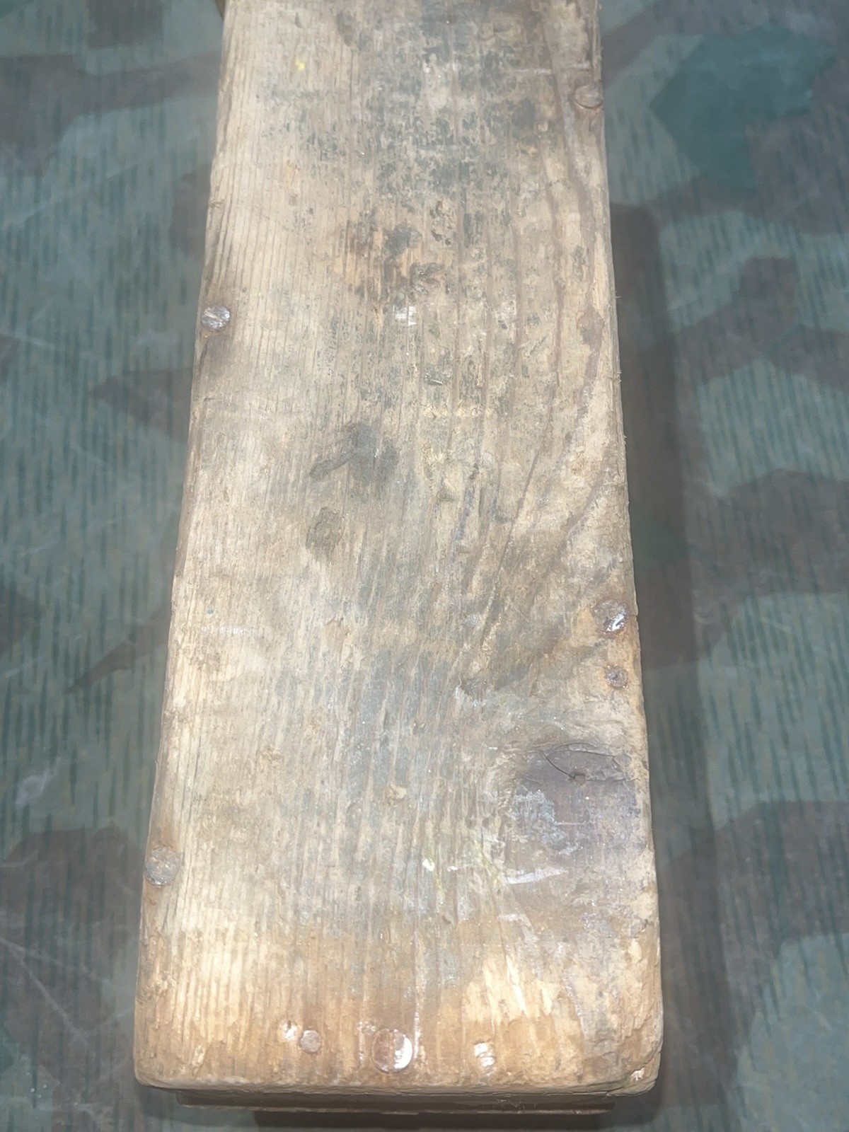 Original WW1 / WW2 German Mg08/15 Maxim Wood Ammo Can - Image 10