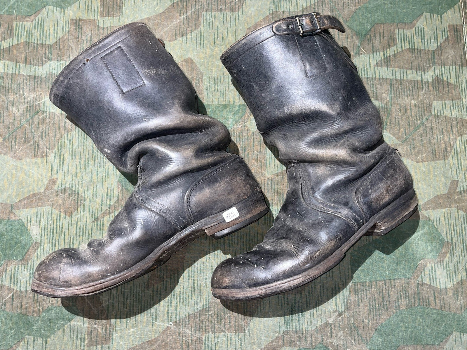 Size 10.5 Original WW2 German Uniform Combat / Marching Jack Boots