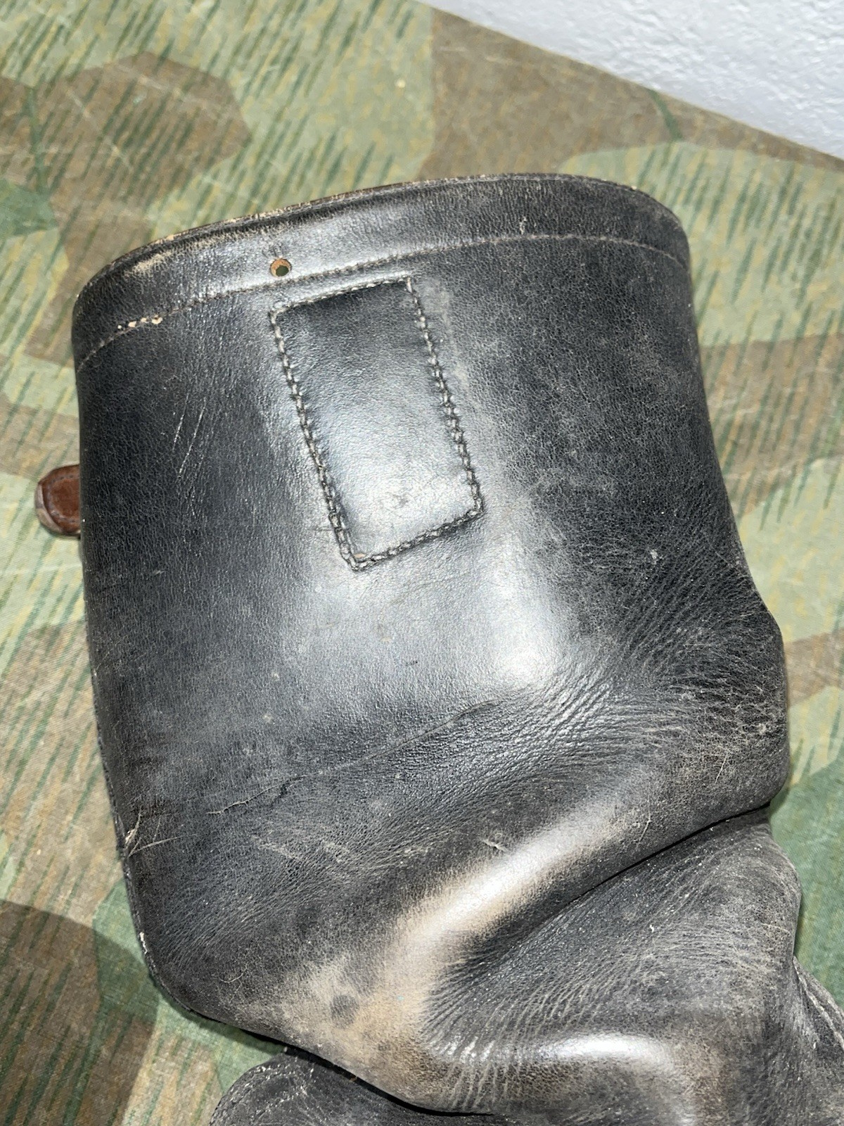Size 10.5 Original WW2 German Uniform Combat / Marching Jack Boots - Image 10