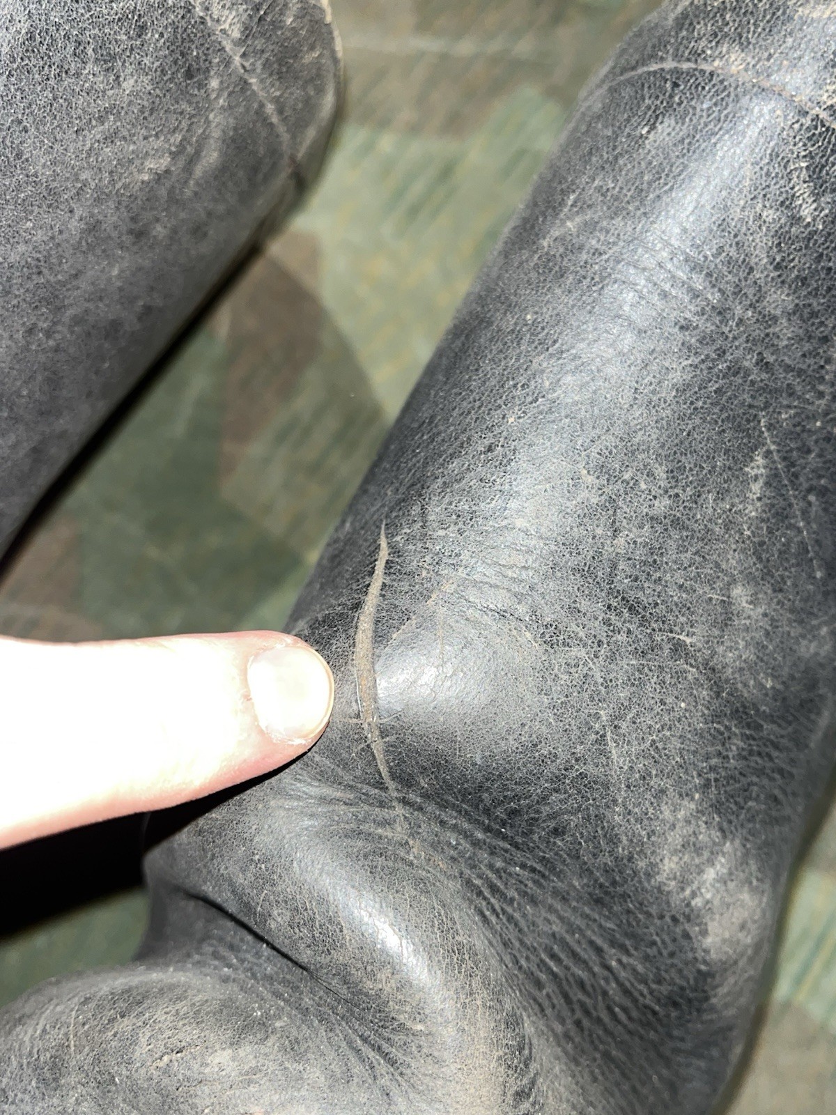 Size 10.5 Original WW2 German Uniform Combat / Marching Jack Boots - Image 18