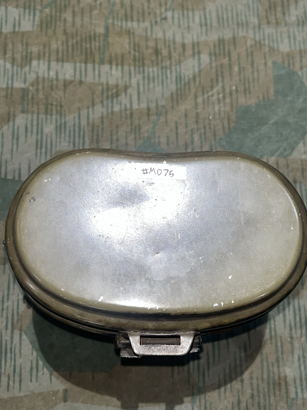 Original WW2 German M31 Mess Tin Kit Marked AWG 1938 - Image 7