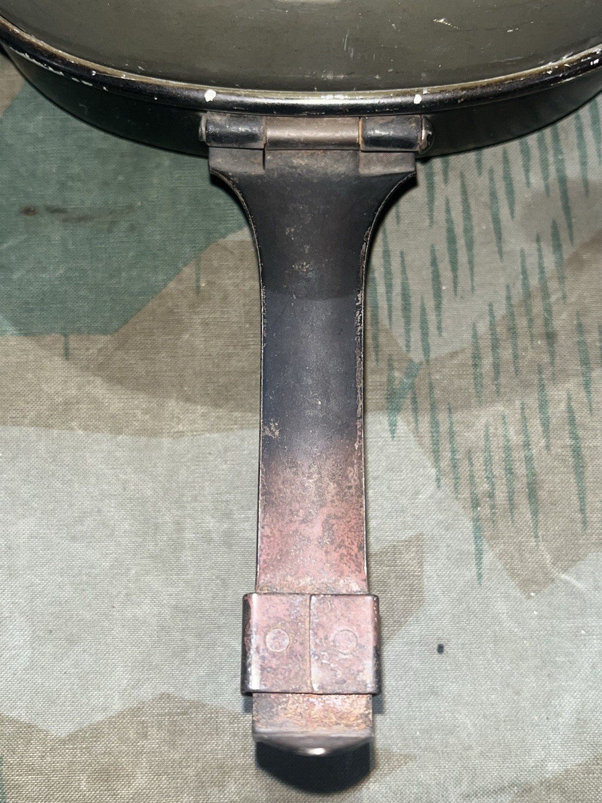 Original WW2 German M31 Mess Tin Kit Marked AWG 1938 - Image 10