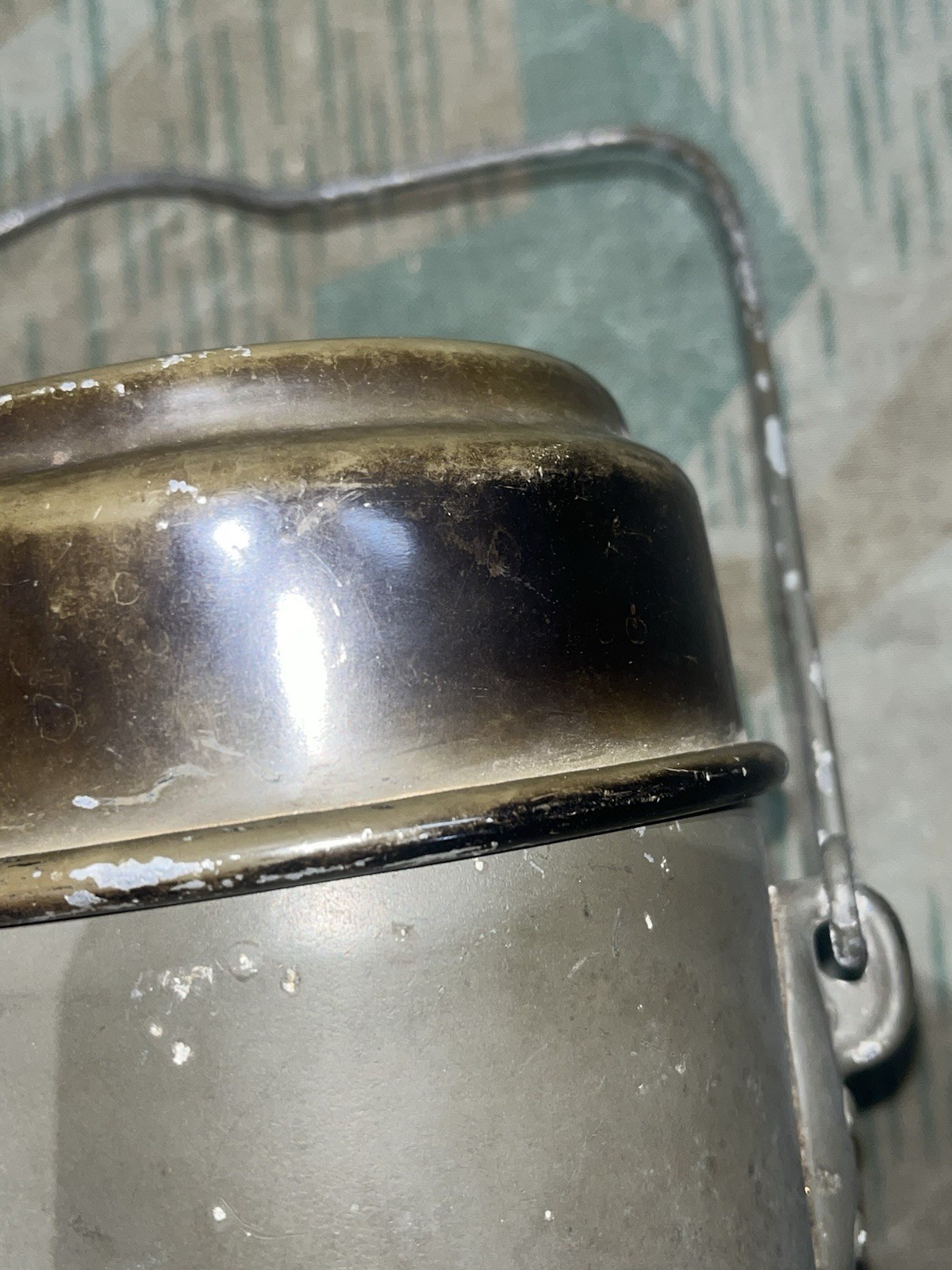 Original WW2 German M31 Mess Tin Kit Marked AWG 1938 - Image 13