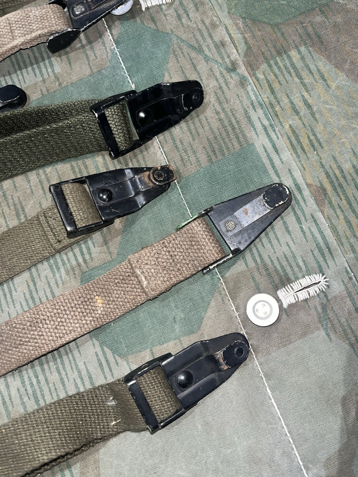 WW2 German Style / Post War FF33 Field Telephone / Switchboard Web Shoulder Strap Sling 1x Only - Image 11
