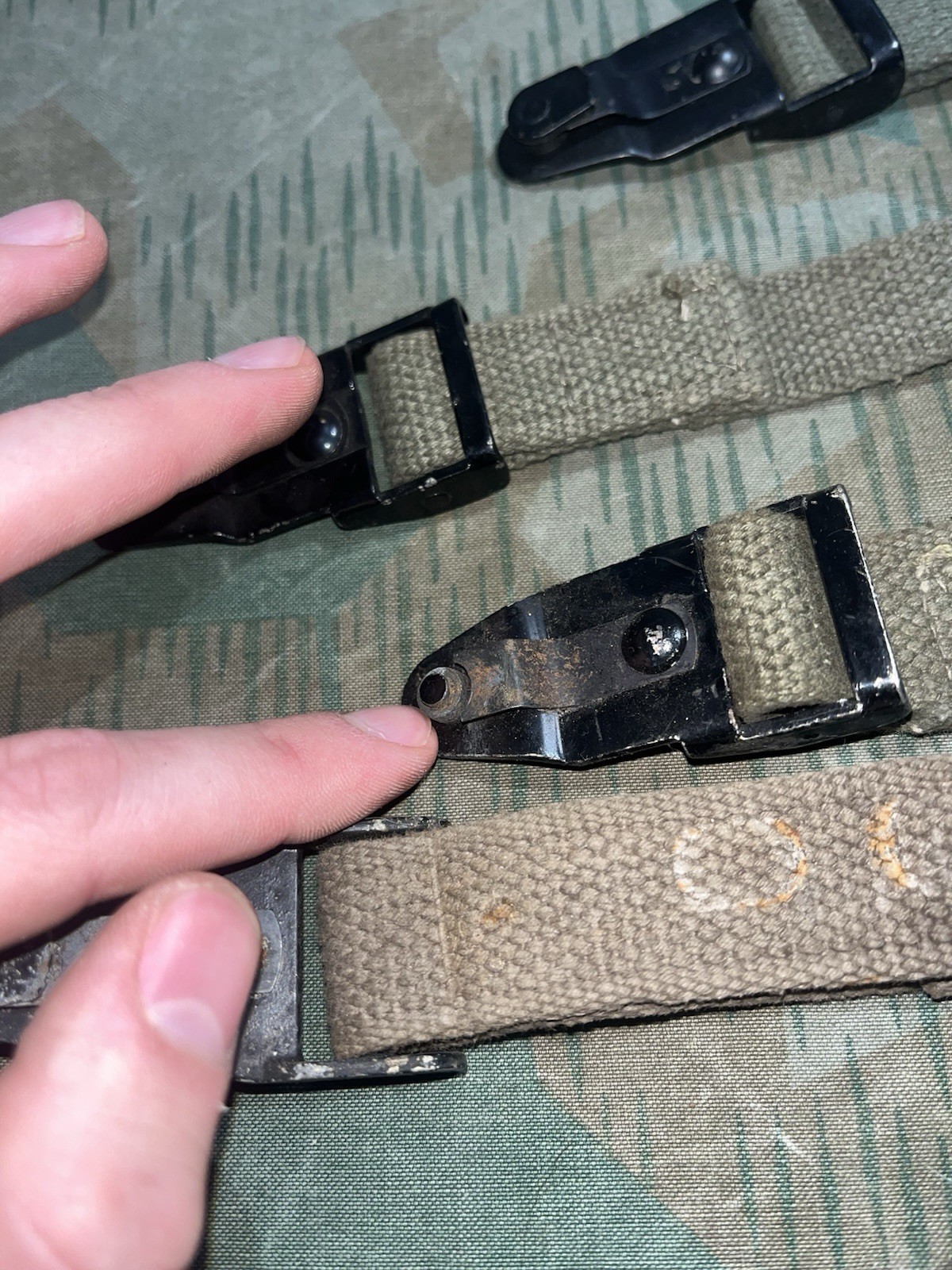 WW2 German Style / Post War FF33 Field Telephone / Switchboard Web Shoulder Strap Sling 1x Only - Image 15