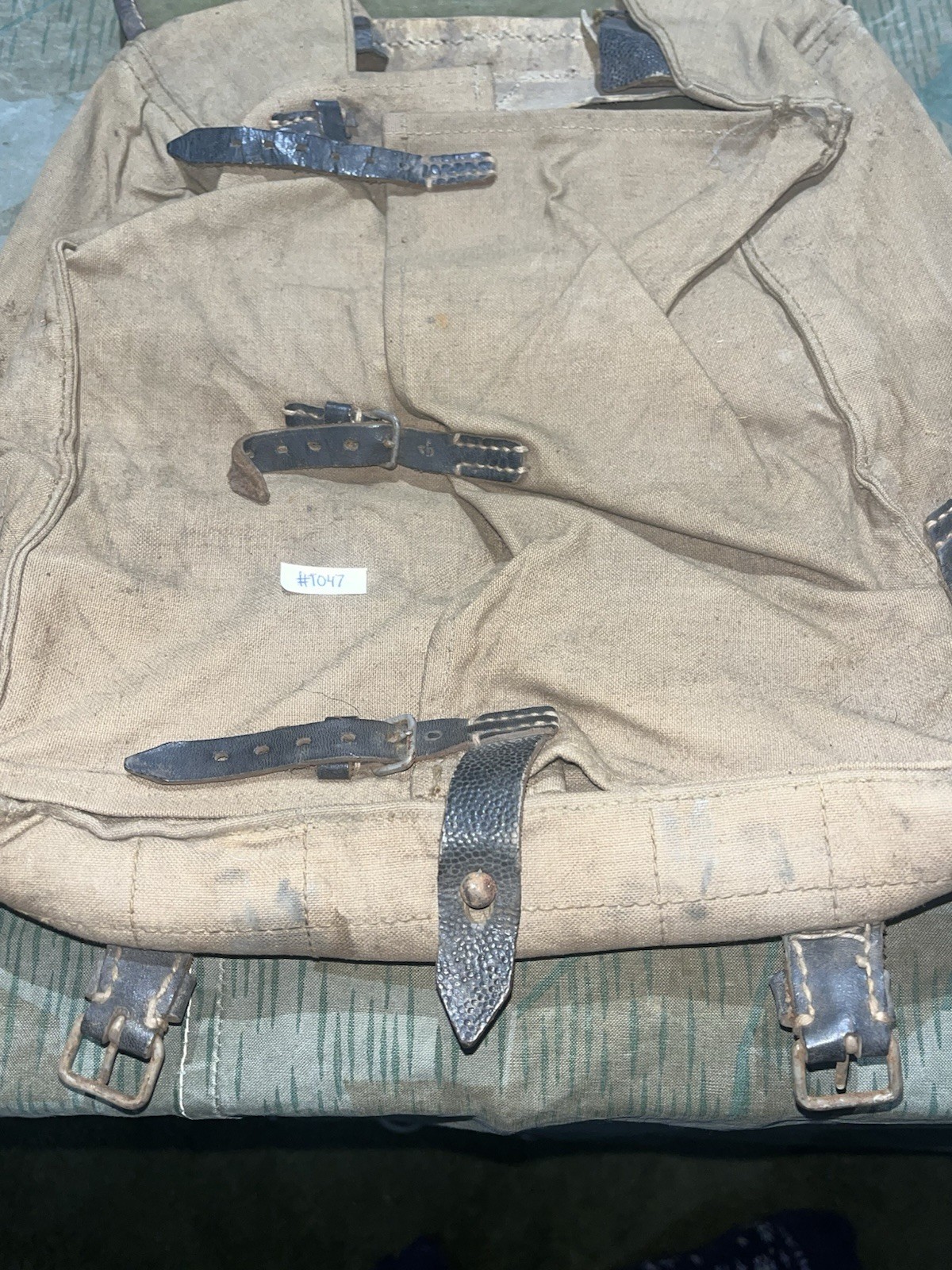 Original WW2 German Uniform M39 Pony Fur Tornister Backpack Marked RB-Nr0561/007 - Image 13