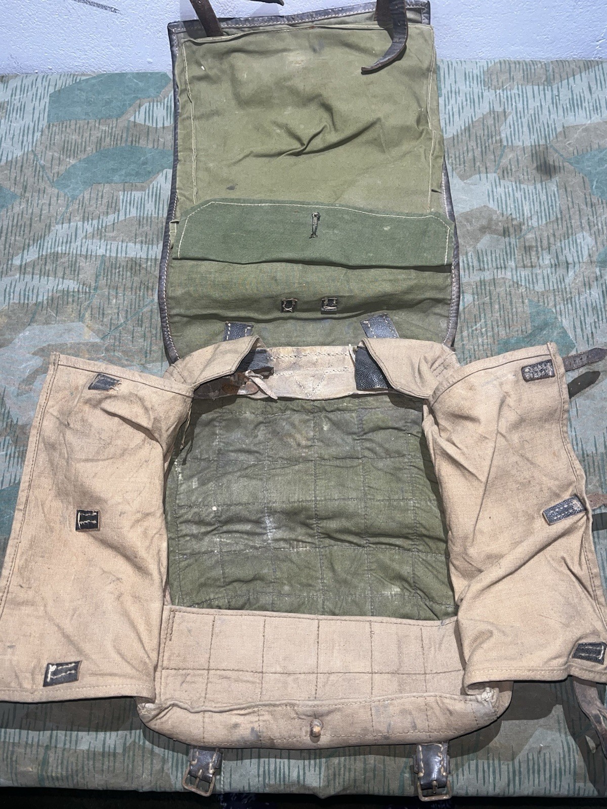 Original WW2 German Uniform M39 Pony Fur Tornister Backpack Marked RB-Nr0561/007 - Image 14
