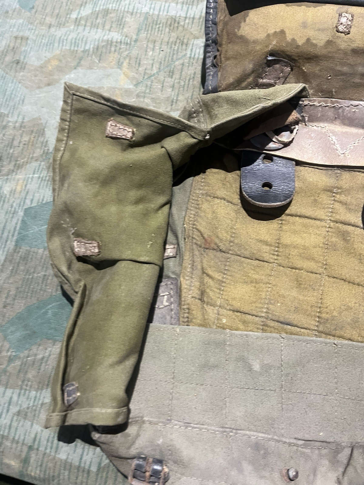 Original WW2 German Uniform M39 Pony Fur Tornister Backpack Marked 0/0783 0043 - Image 13