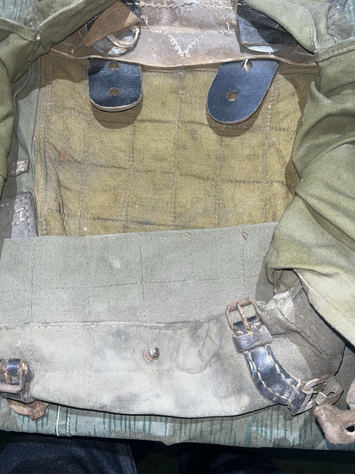 Original WW2 German Uniform M39 Pony Fur Tornister Backpack Marked 0/0783 0043 - Image 14