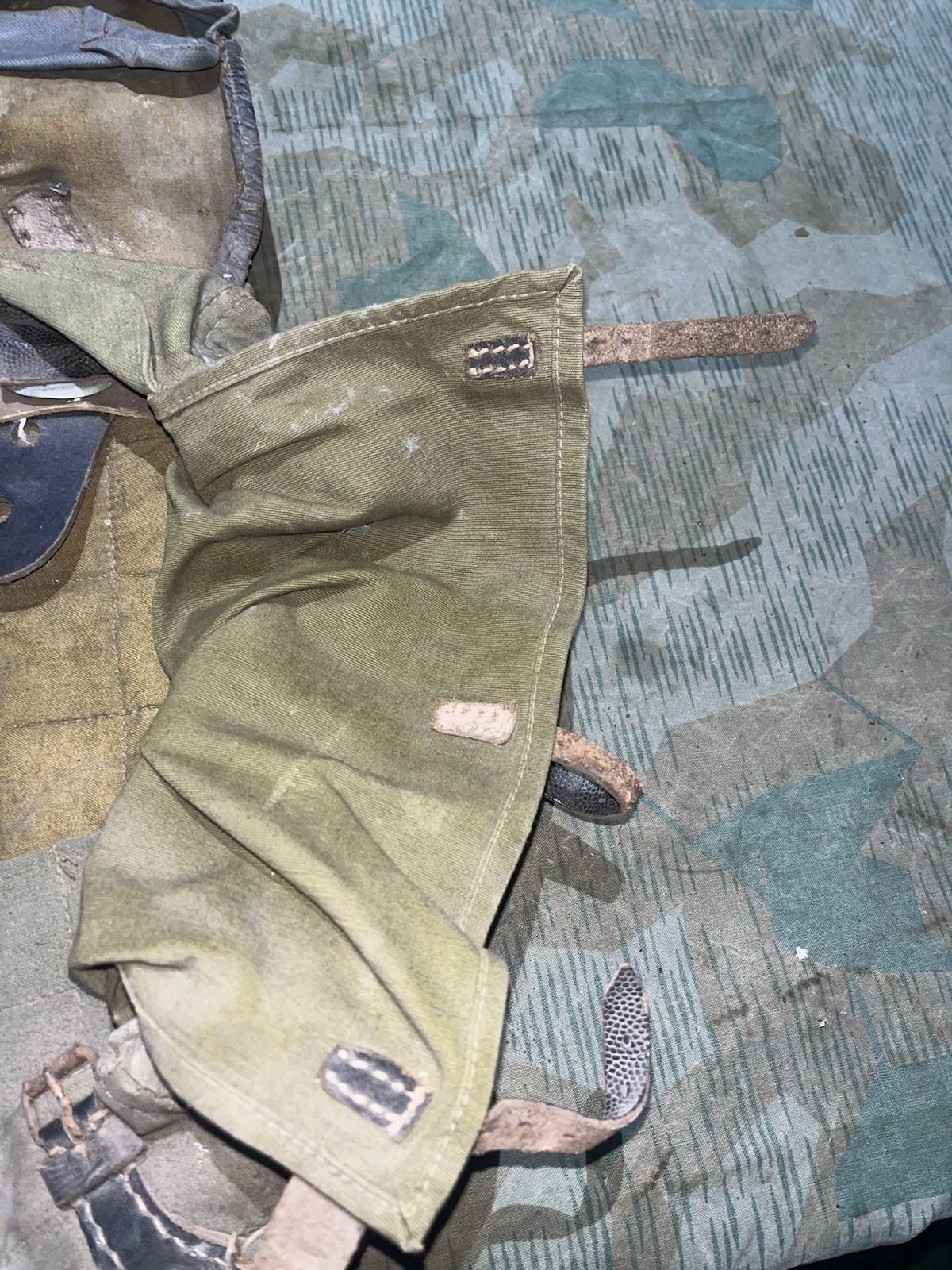 Original WW2 German Uniform M39 Pony Fur Tornister Backpack Marked 0/0783 0043 - Image 15