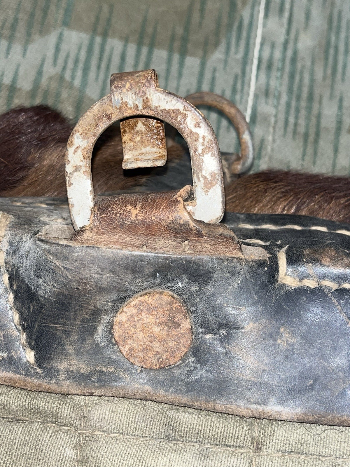 Original WW2 German Uniform M39 Pony Fur Tornister Backpack Marked 0/0783 0043 - Image 24