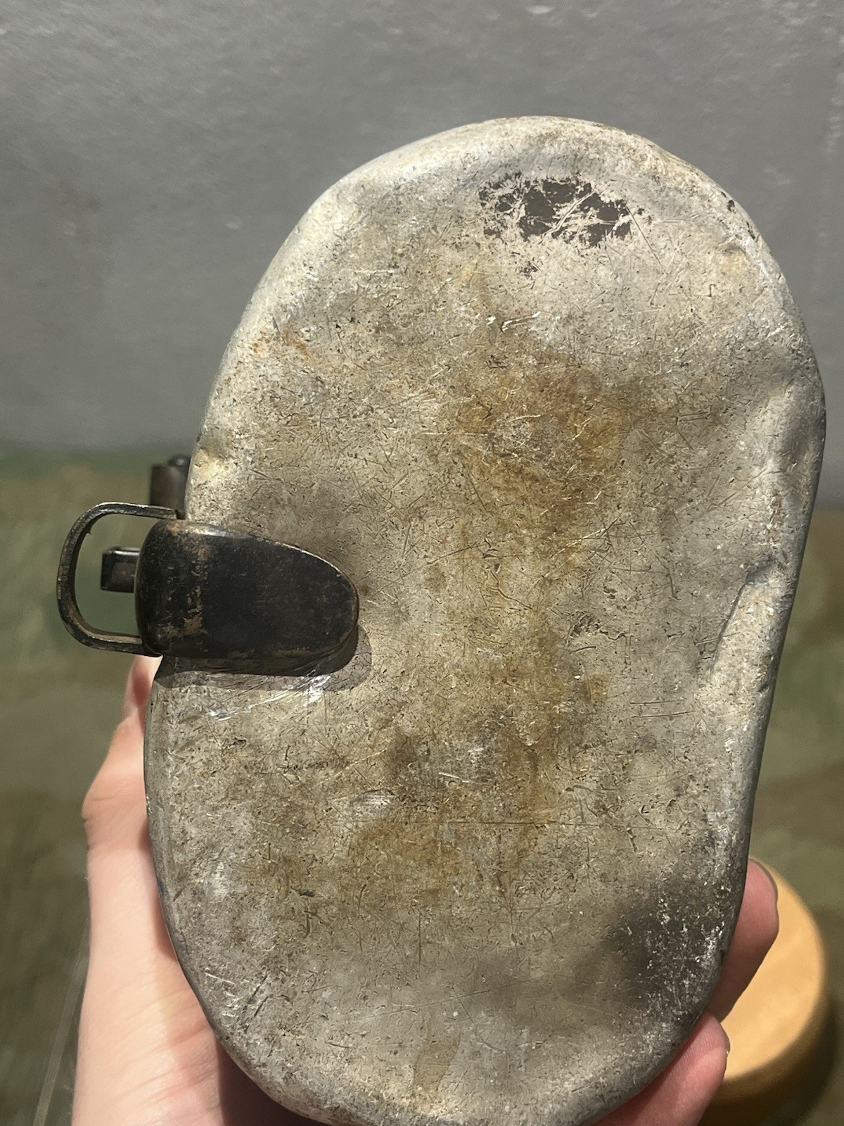 Original WW2 German M1910 Style Mess Tin Kit Marked HRE34 - Image 10