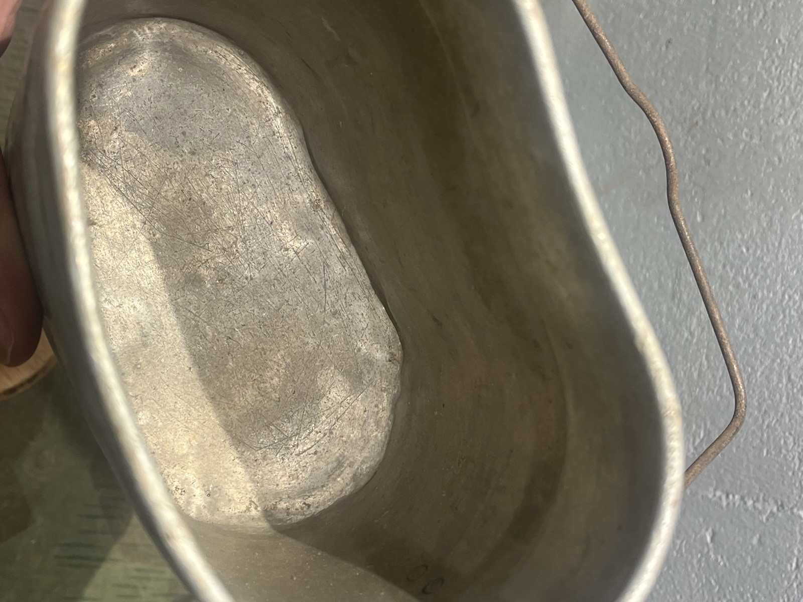 Original WW2 German M1910 Style Mess Tin Kit Marked HRE34 - Image 14
