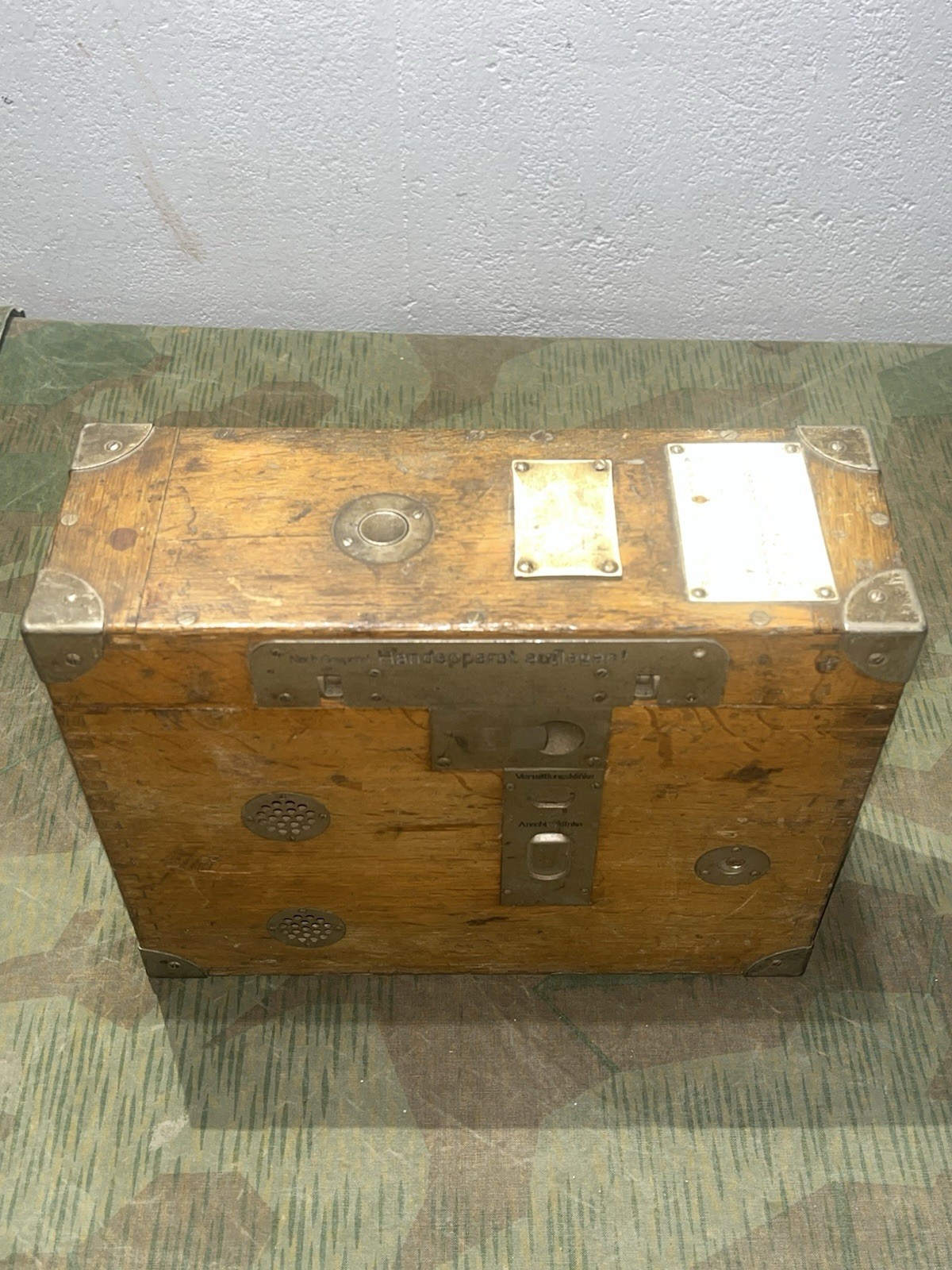 Post-WW1 / Pre-WW2 Original German Field Telephone FF26 / Precursor to FF33 - Image 2