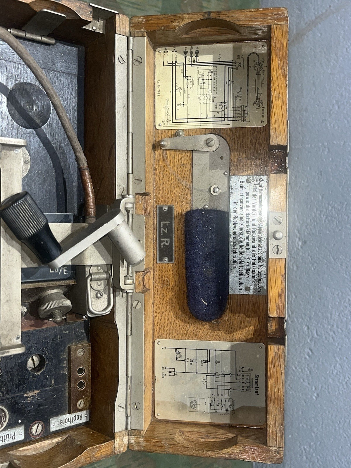 Post-WW1 / Pre-WW2 Original German Field Telephone FF26 / Precursor to FF33 - Image 3