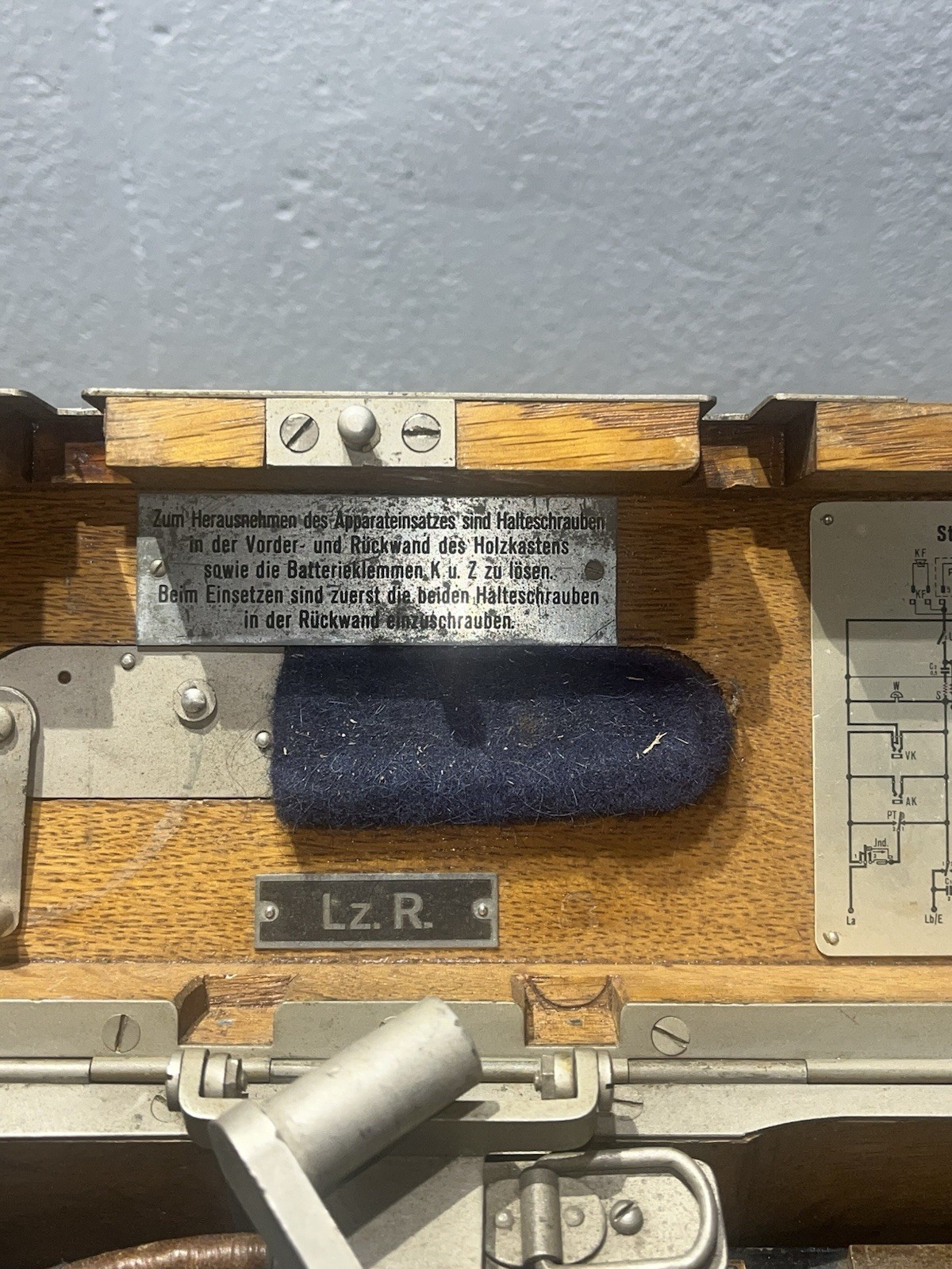 Post-WW1 / Pre-WW2 Original German Field Telephone FF26 / Precursor to FF33 - Image 5