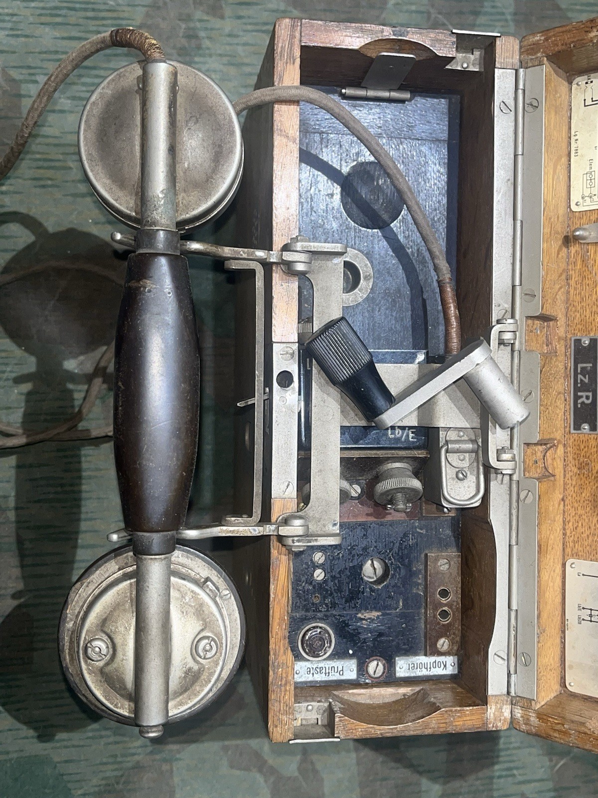 Post-WW1 / Pre-WW2 Original German Field Telephone FF26 / Precursor to FF33 - Image 7