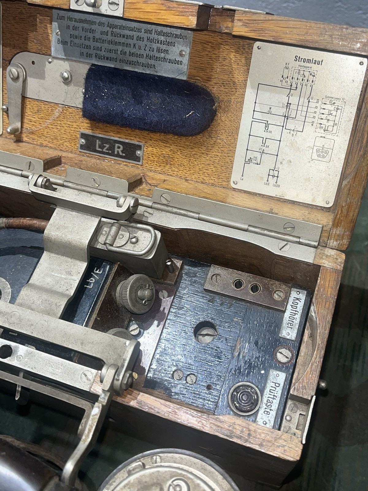Post-WW1 / Pre-WW2 Original German Field Telephone FF26 / Precursor to FF33 - Image 8